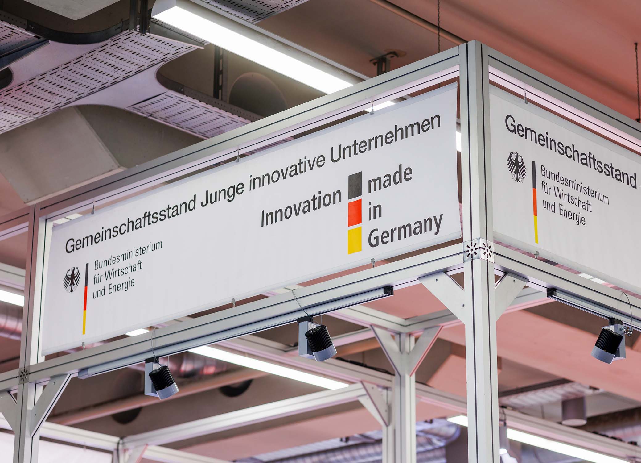 Geförderter Gemeinschaftsstand „Innovation made in Germany“