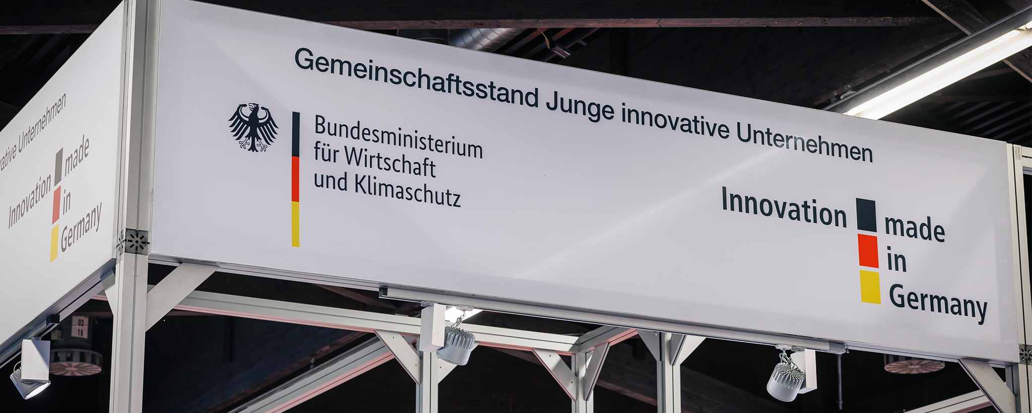 BMWK pavilions for young innovative companies