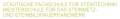 LOGO_Städt. Fachschule f. Steintechnik / Meisterschule f. d. Steinmetz- und Steinbildhauerhandwerk