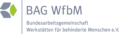 LOGO_Bundesarbeitsgemeinschaft Werkstätten für behinderte Menschen e. V.  (BAG WfbM)