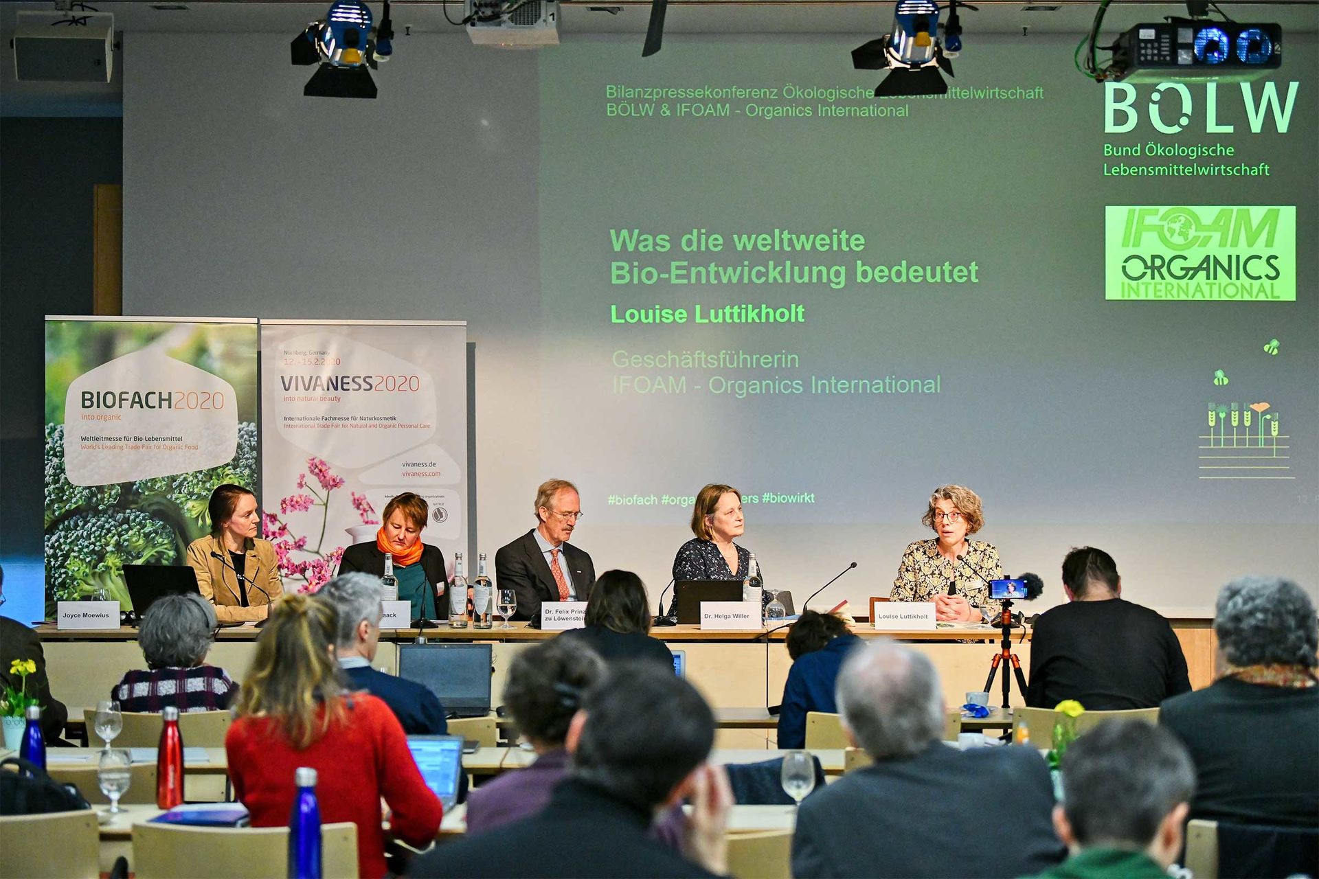 Branchenbilanz Pressekonferenz IFOAM und BÖLW