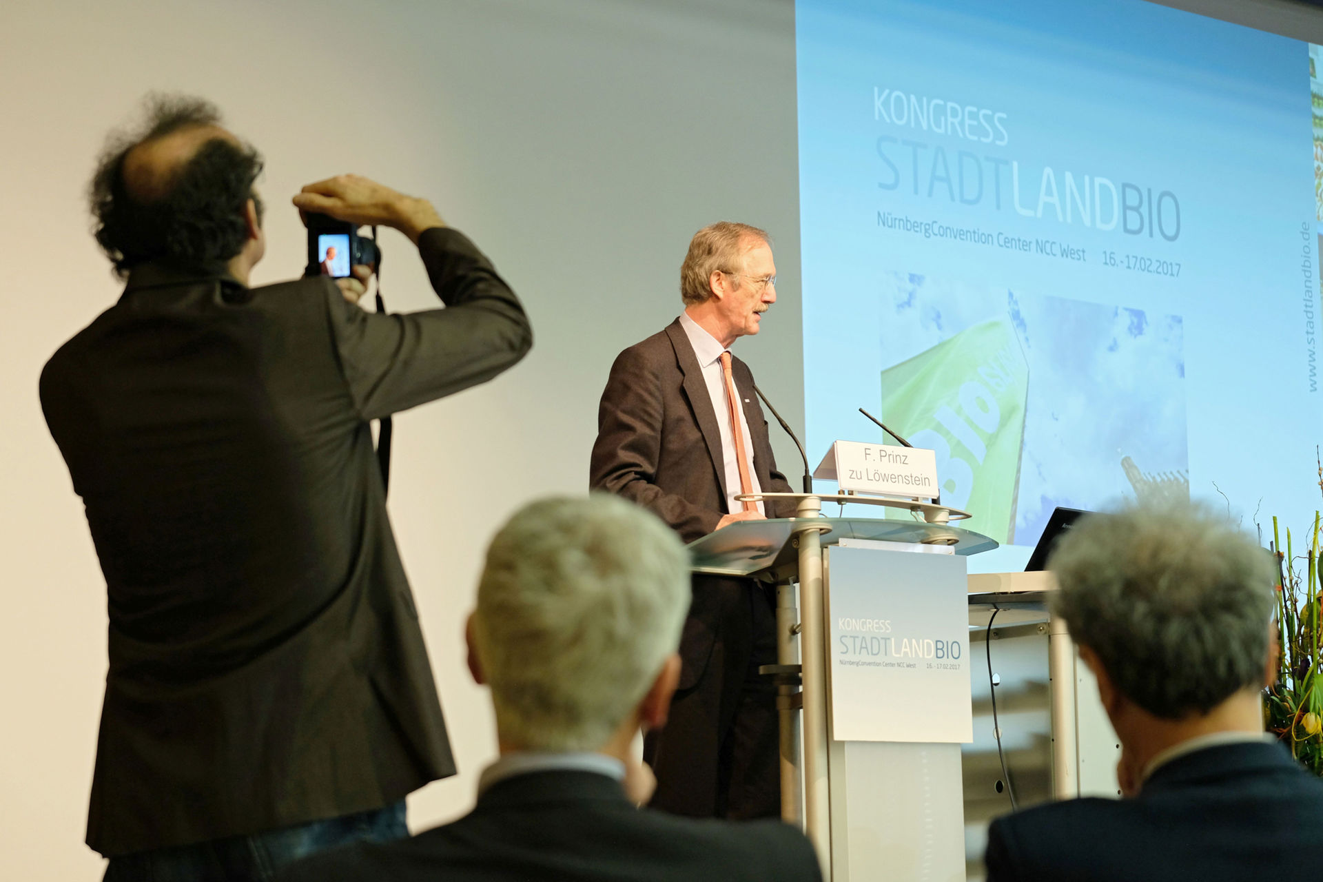 Keynote, Felix Prinz zu Löwenstein, Vorstandsvorsitzender BÖLW