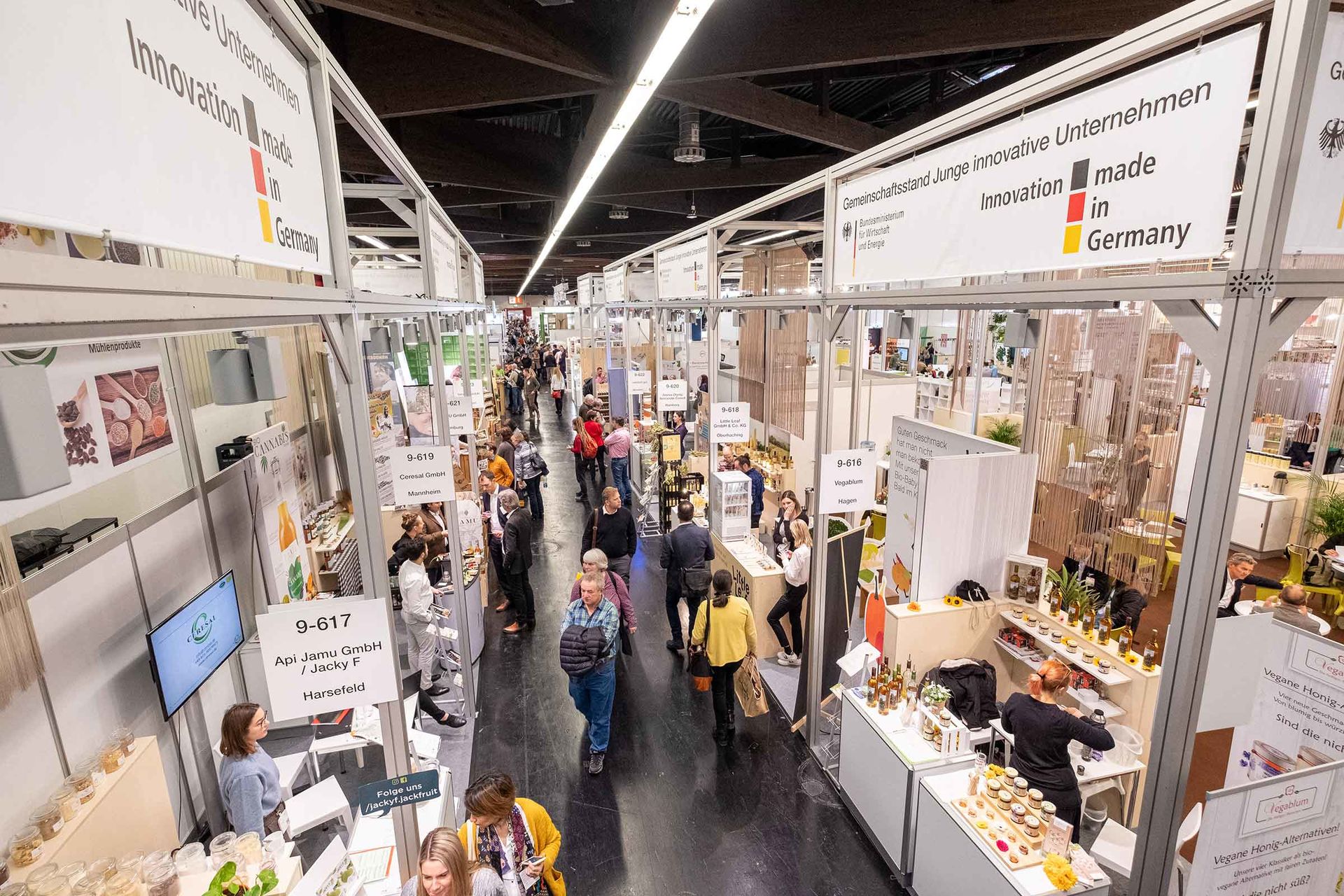Gemeinschaftsstand „Innovation made in Germany“ der BIOFACH