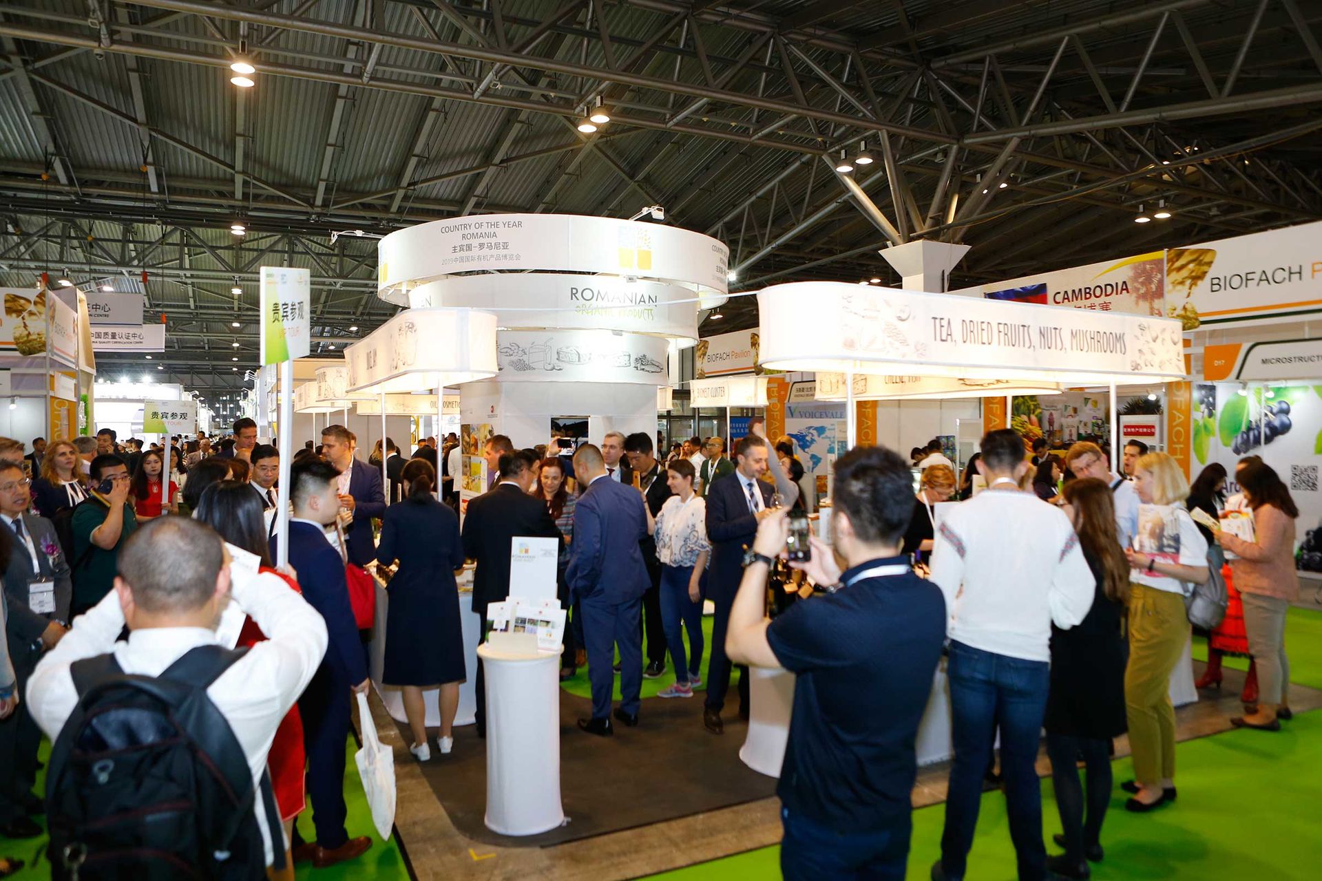 18.046 Besucher informierten sich auf Chinas wichtigster Bio-Messe über neue Produkte und aktuelle Trends.