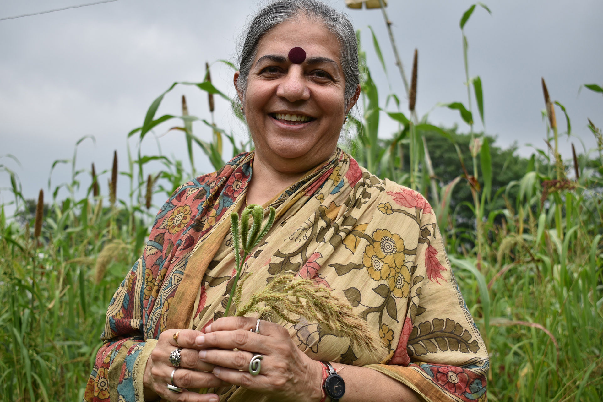 Portrait Dr. Vandana Shiva