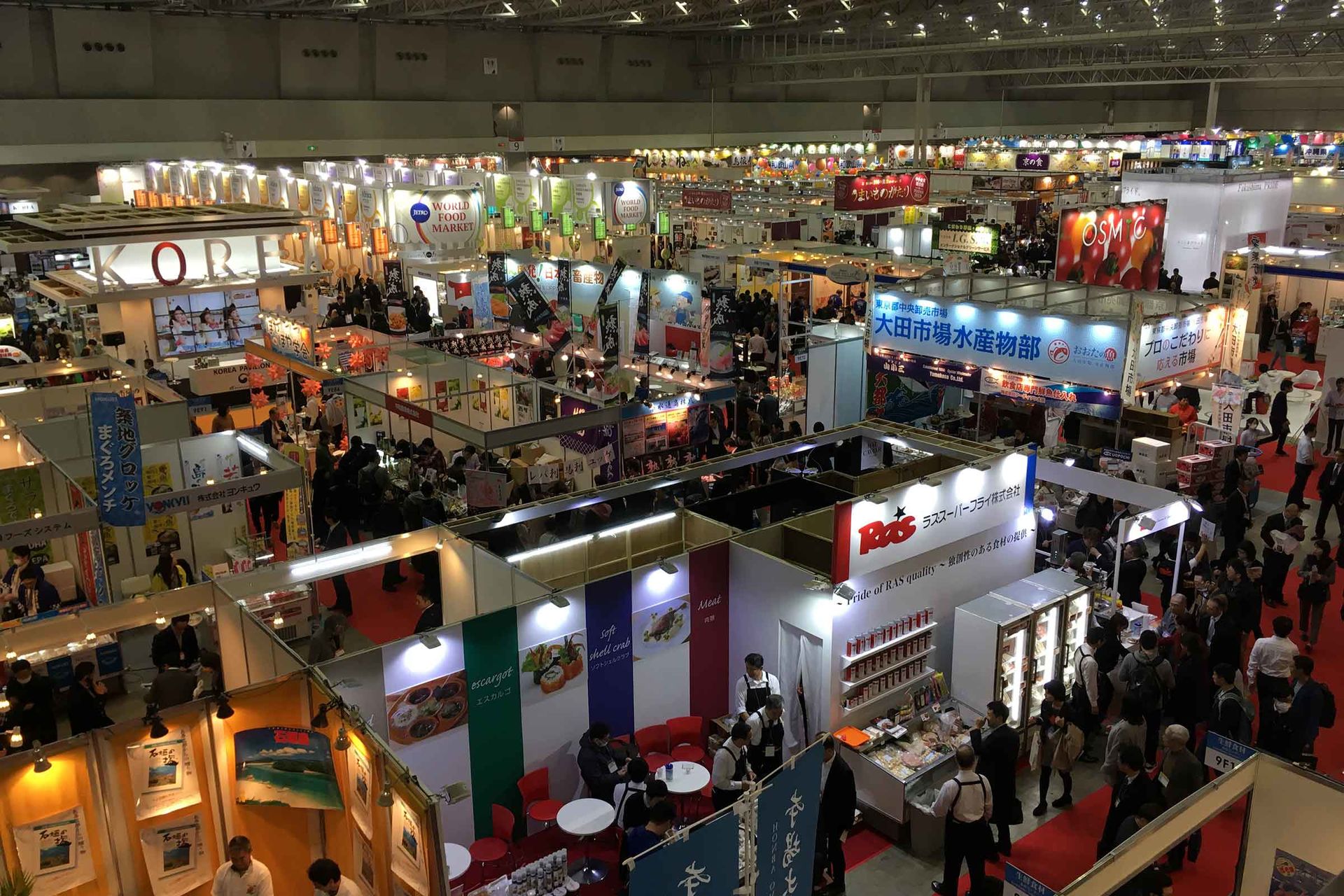 Volle Gänge auf der FOODEX JAPAN, der neuen Heimat des BIOFACH JAPAN Pavillons