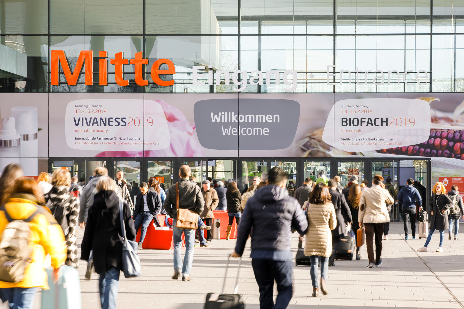 BIOFACH Impressionen Eingang