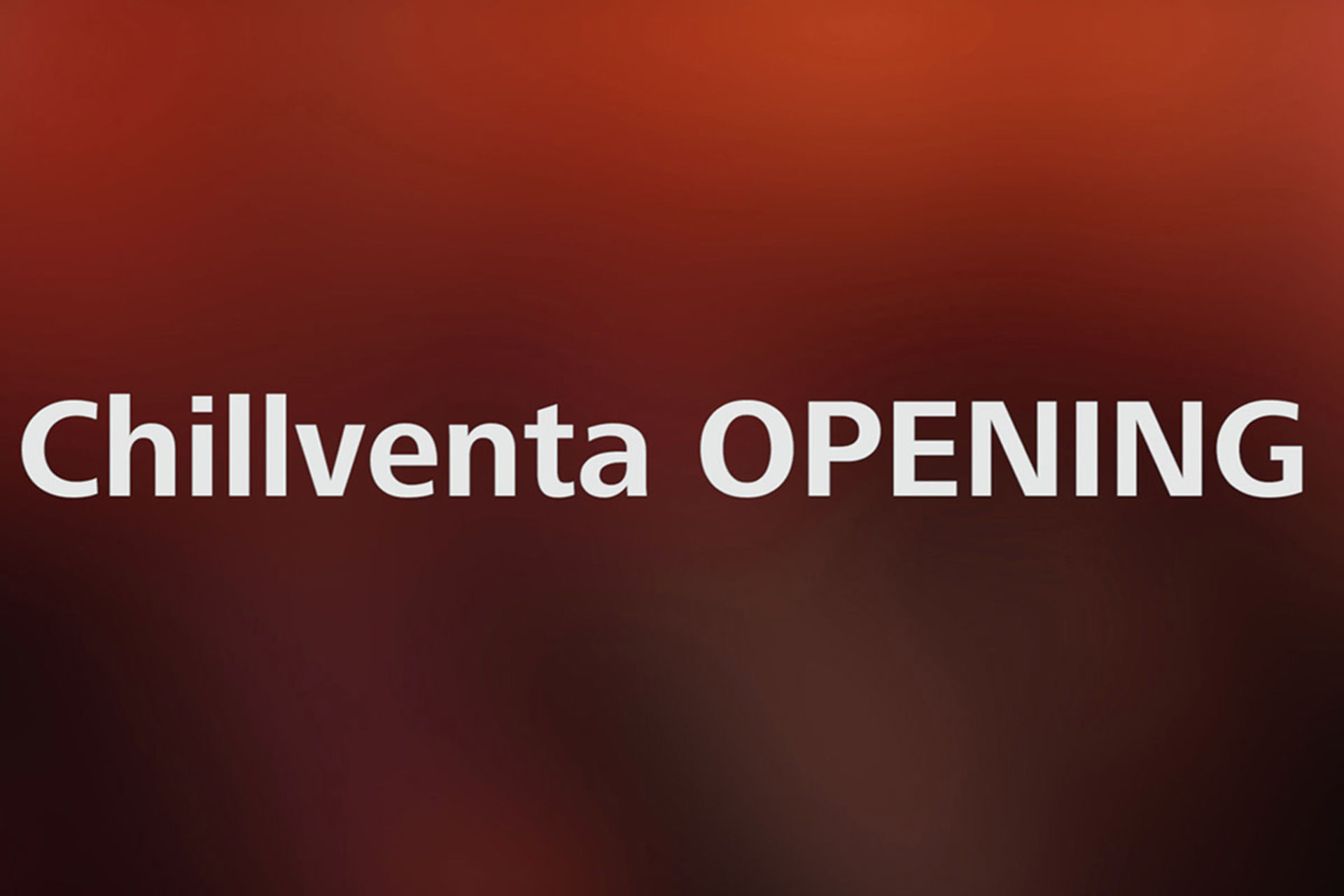 Chillventa OPENING! Welcome to Chillventa 2016!