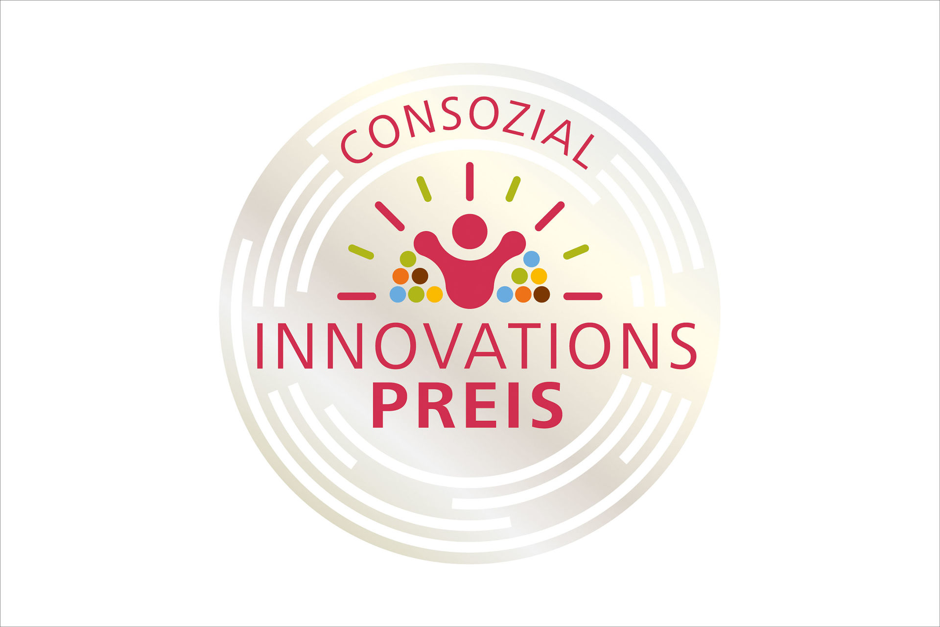 Das Bild zeigt das Logo des Sozialen Innovationspreises der ConSozial