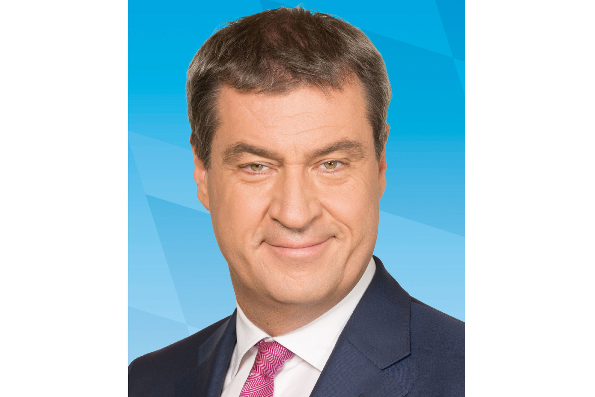 Das Bild zeigt Dr. Markus Söder. Er ist der Bayerische Ministerpräsident.