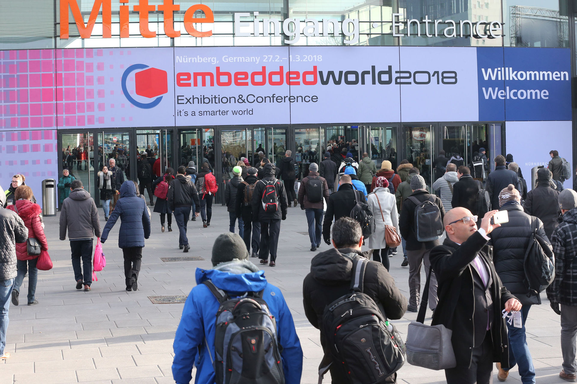 Mehr Fachbesucher, mehr Aussteller, mehr Konferenzteilnehmer, mehr Fläche: die embedded world endet 2018 erneut mit Rekordergebnissen.