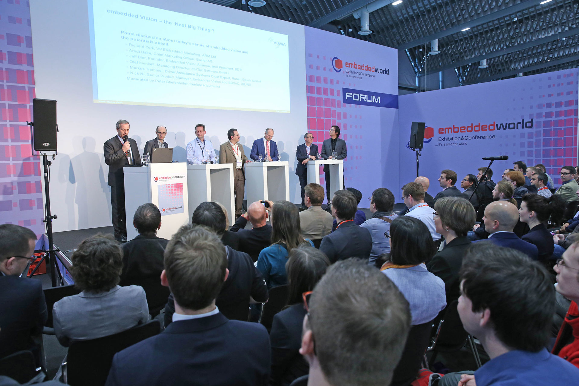 High-calibre experts discuss a key future issue for the embedded sector: embedded Vision – the next big thing?