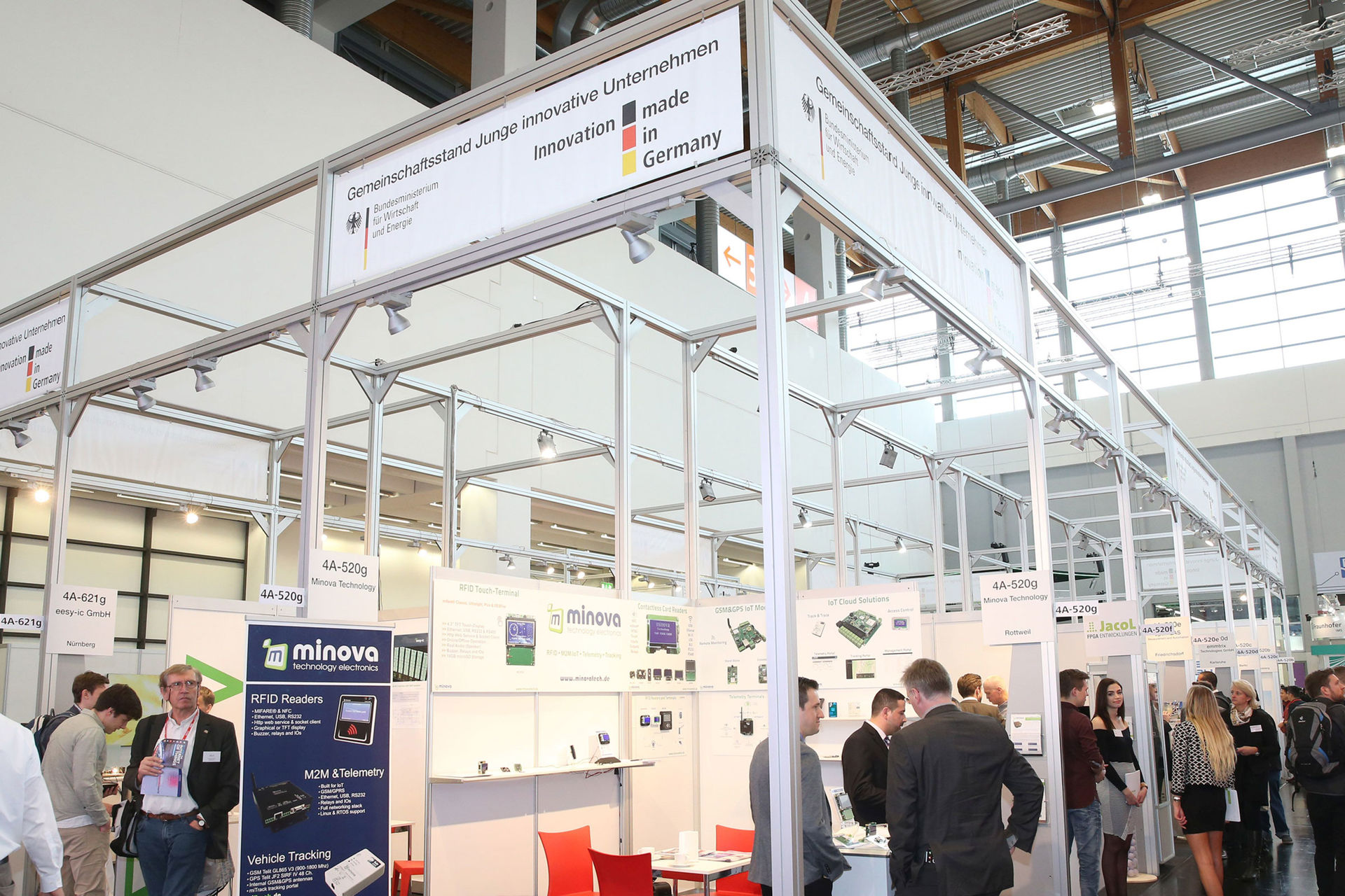 Das BMWi macht es den jungen innovativen Unternehmen durch seine Förderung leichter, sich auf der embedded world erfolgreich zu präsentieren.