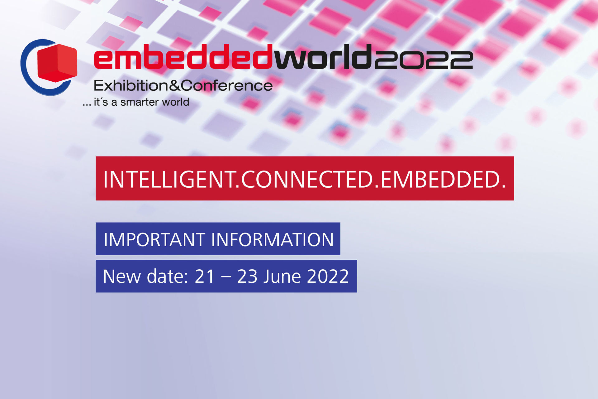 embedded world 2022 verschoben