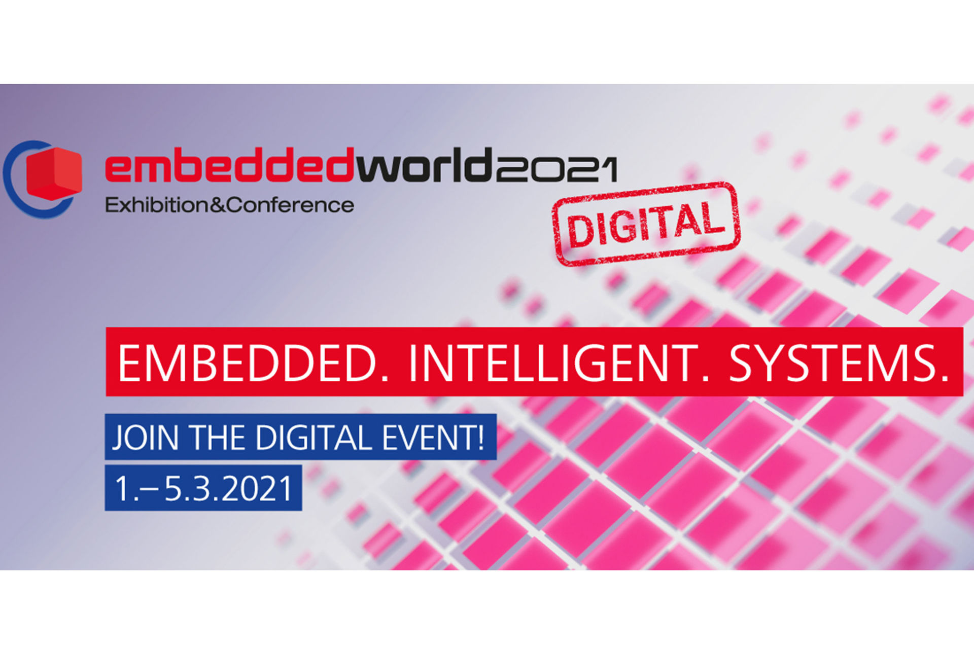 Symbolbild embedded world 2021 DIGITAL