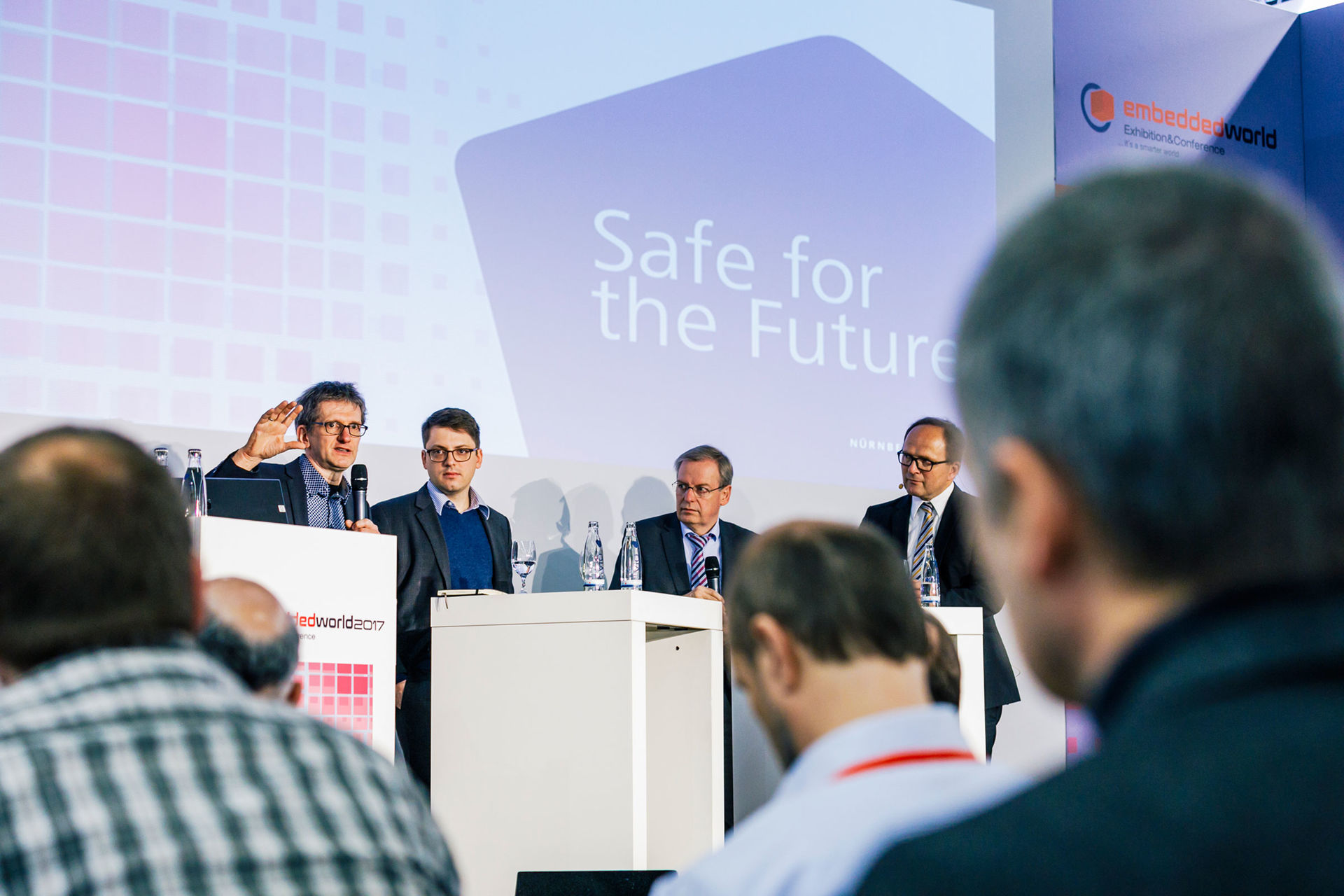 Under the motto “Safe for the Future”, high-calibre experts from the sector discuss issues relating to protection of networked embedded systems in the Internet of Things.