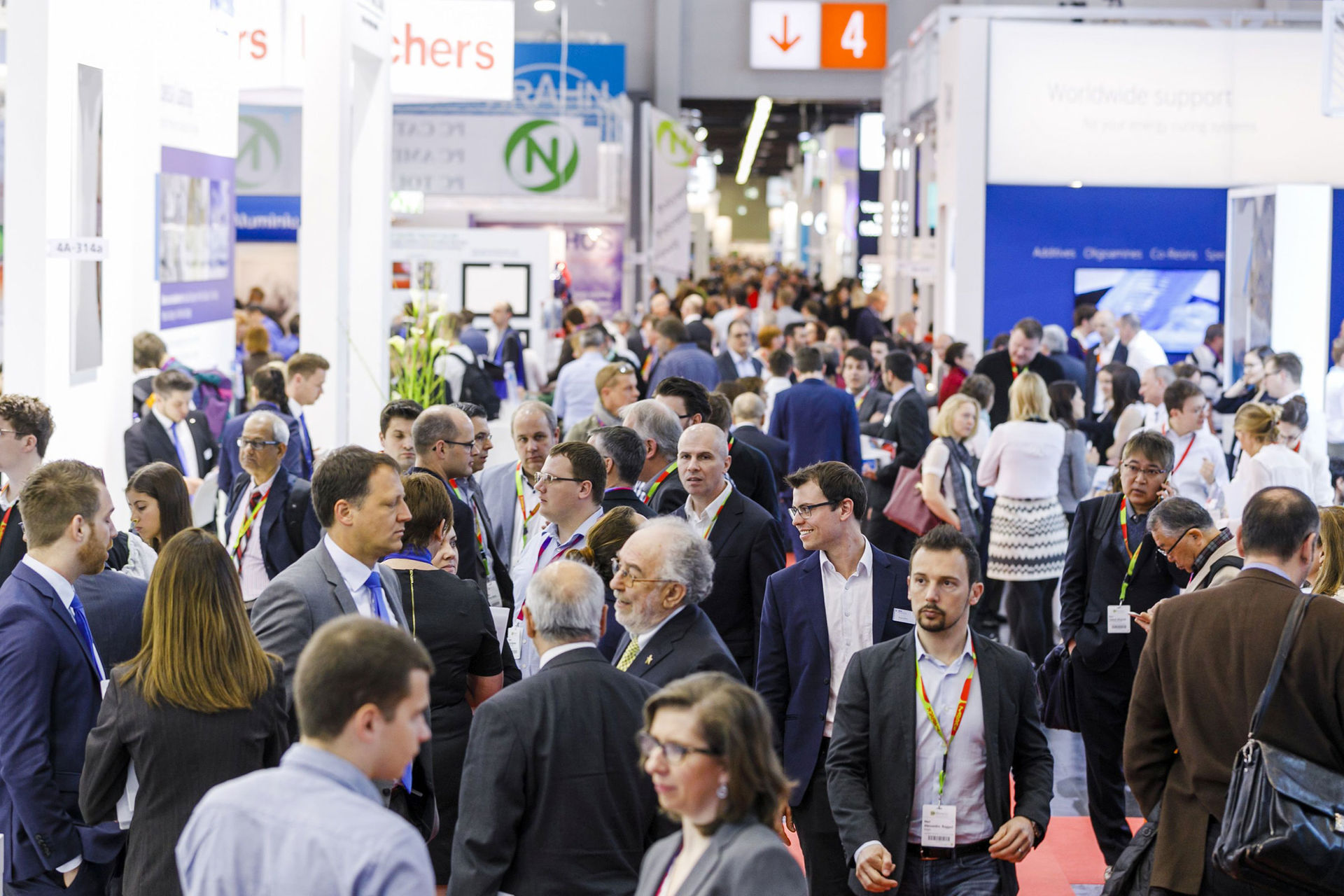Messehalle der European Coatings Show