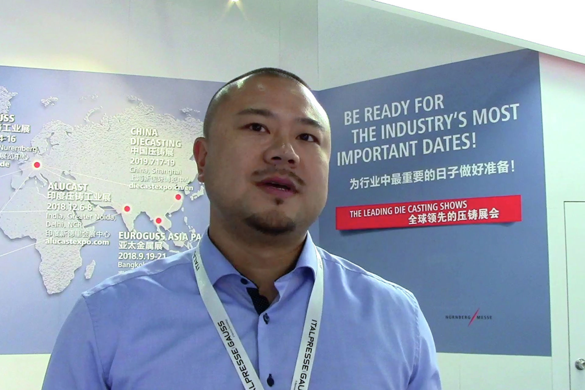CHINA DIECASTING 2018: Interview mit der NürnbergMesse China