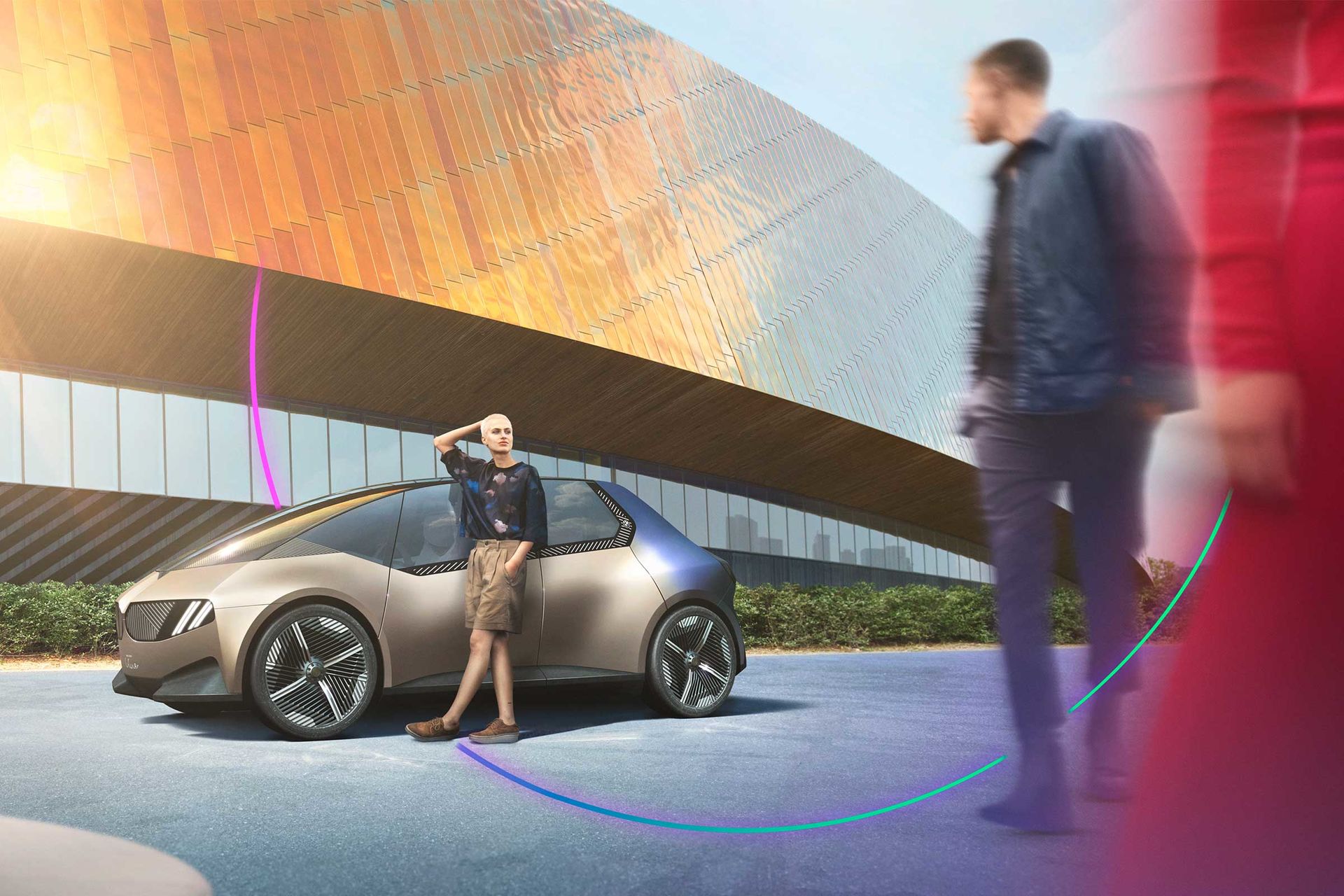 The BMW i Vision Circular concept study is the manufacturer’s response to the trend toward the resource-friendly circular economy.