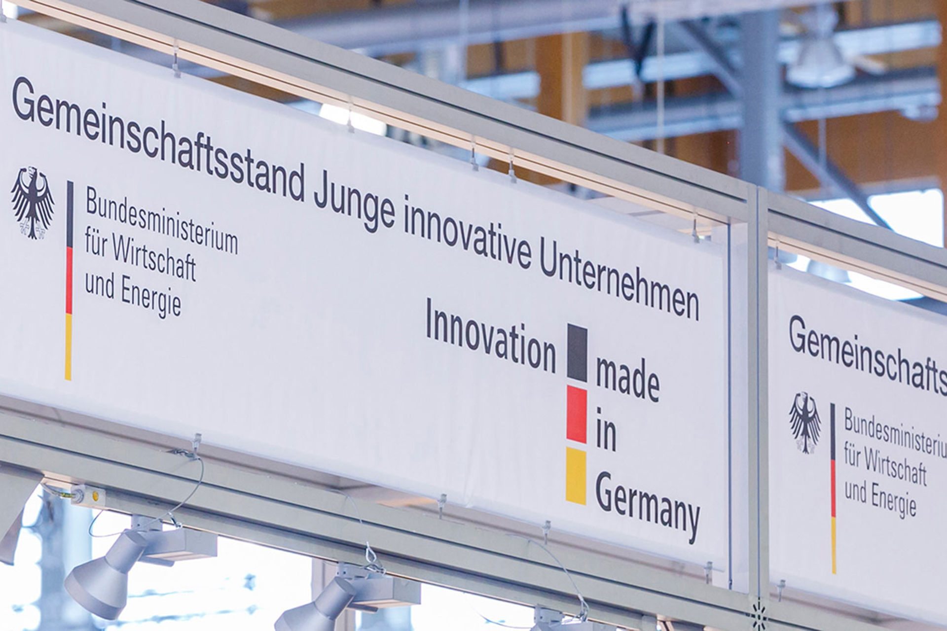 Gemeinschaftsstand Junge innovative Unternehmen