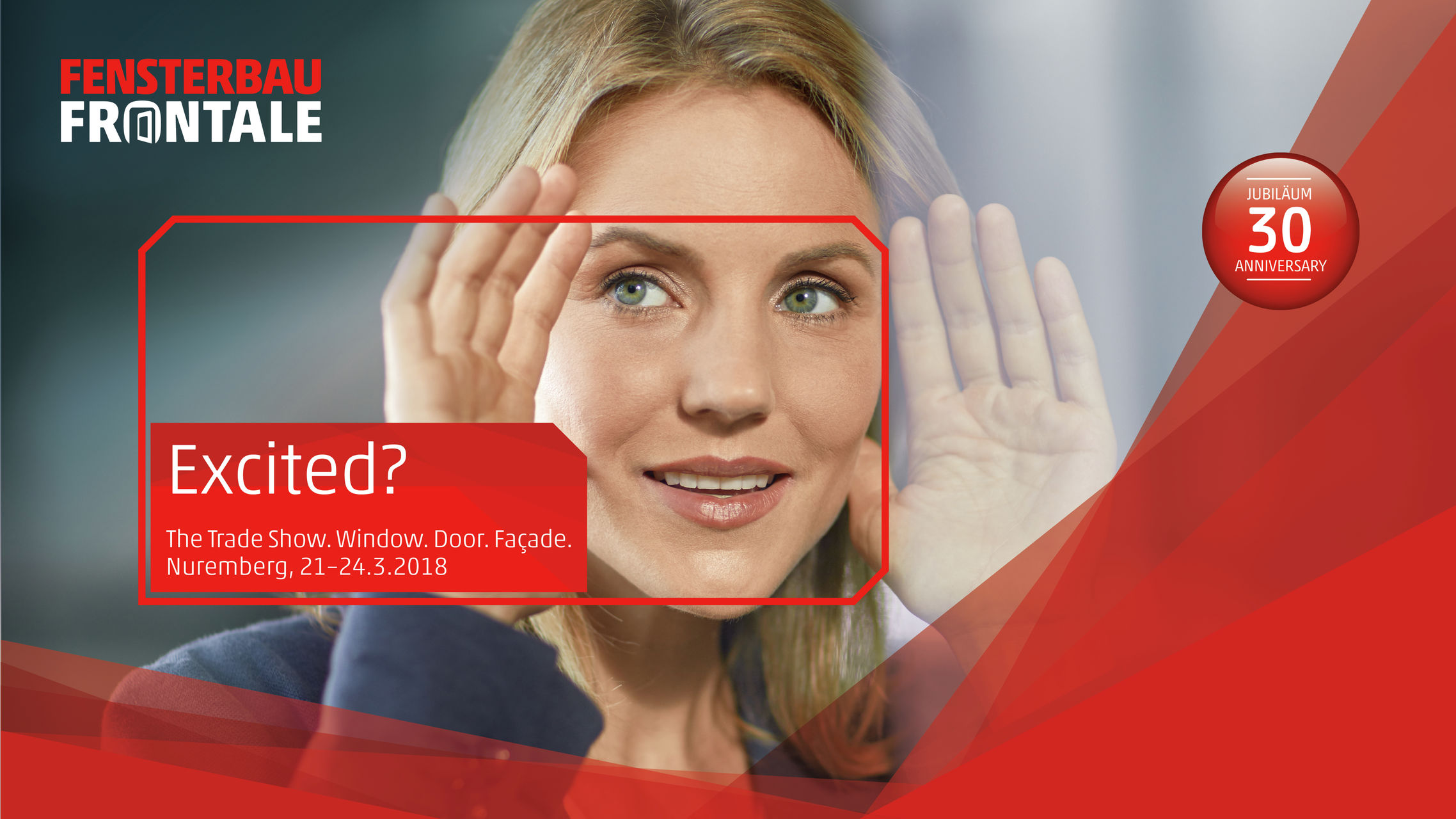 Excited about FENSTERBAU FRONTALE 2018
