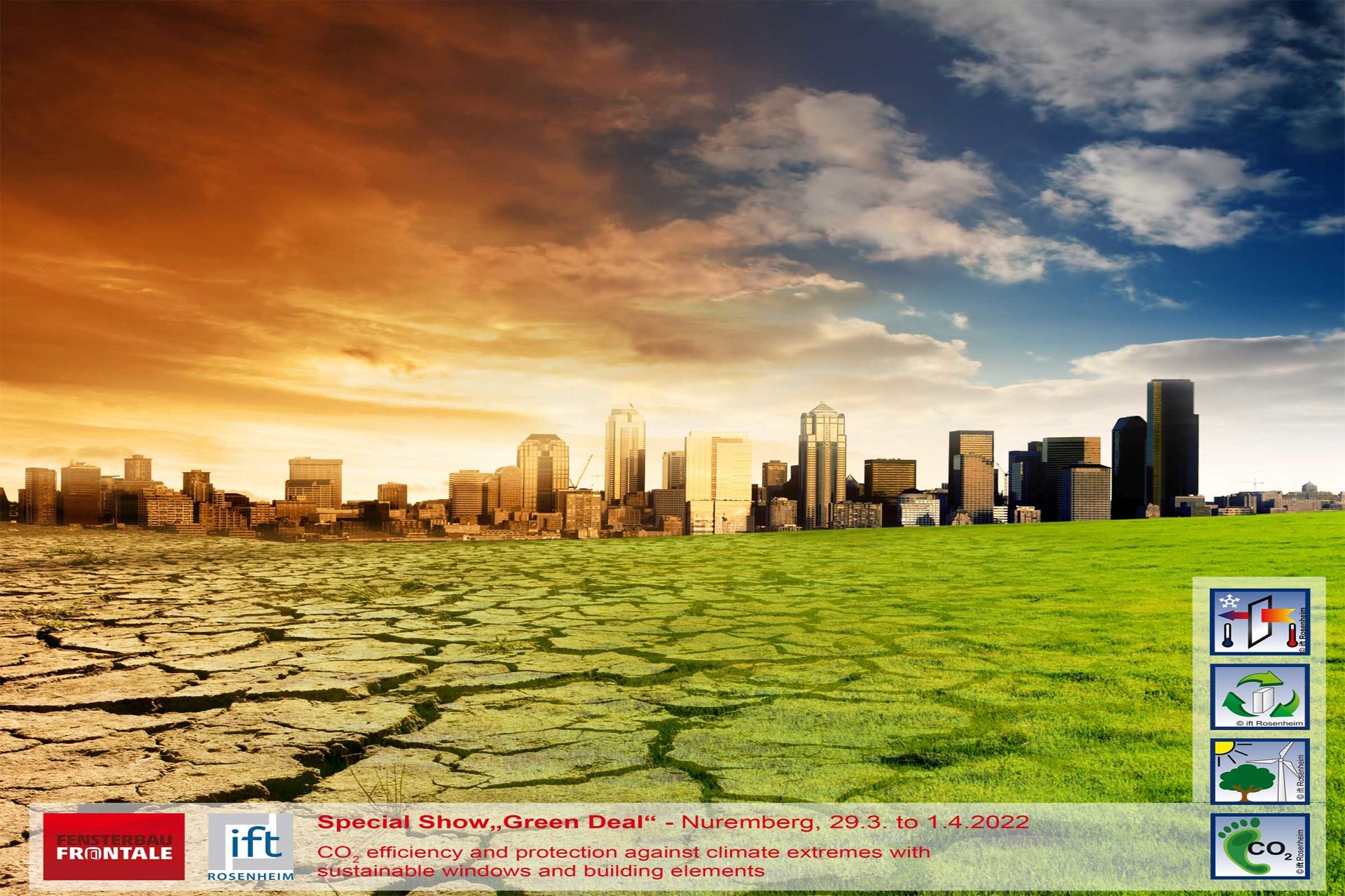 Special show "Green Deal" – CO2 efficiency and protection against climate extremes with sustainable windows and building elements
