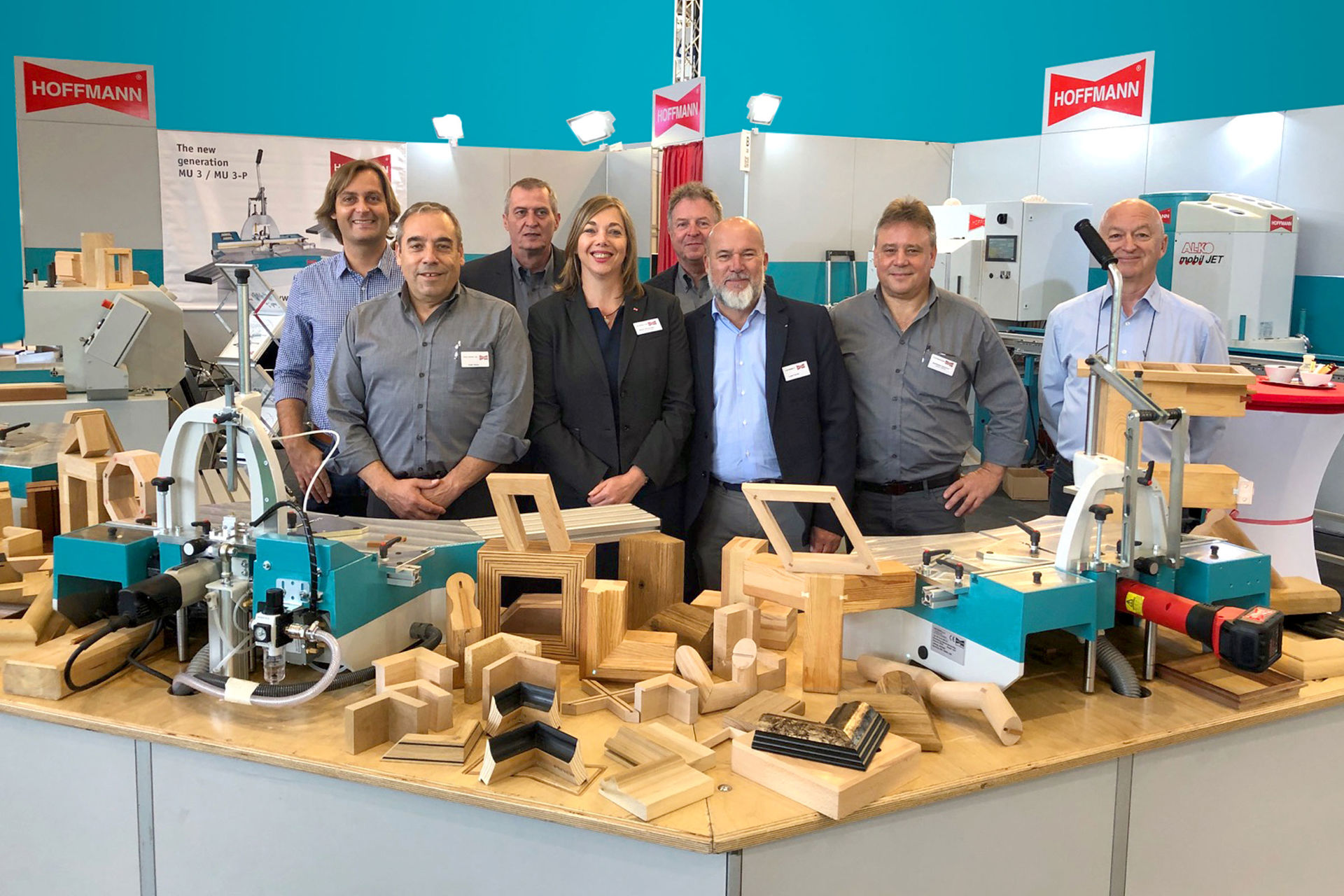Hoffmann GmbH Maschinenbau at HOLZ-HANDWERK 2018