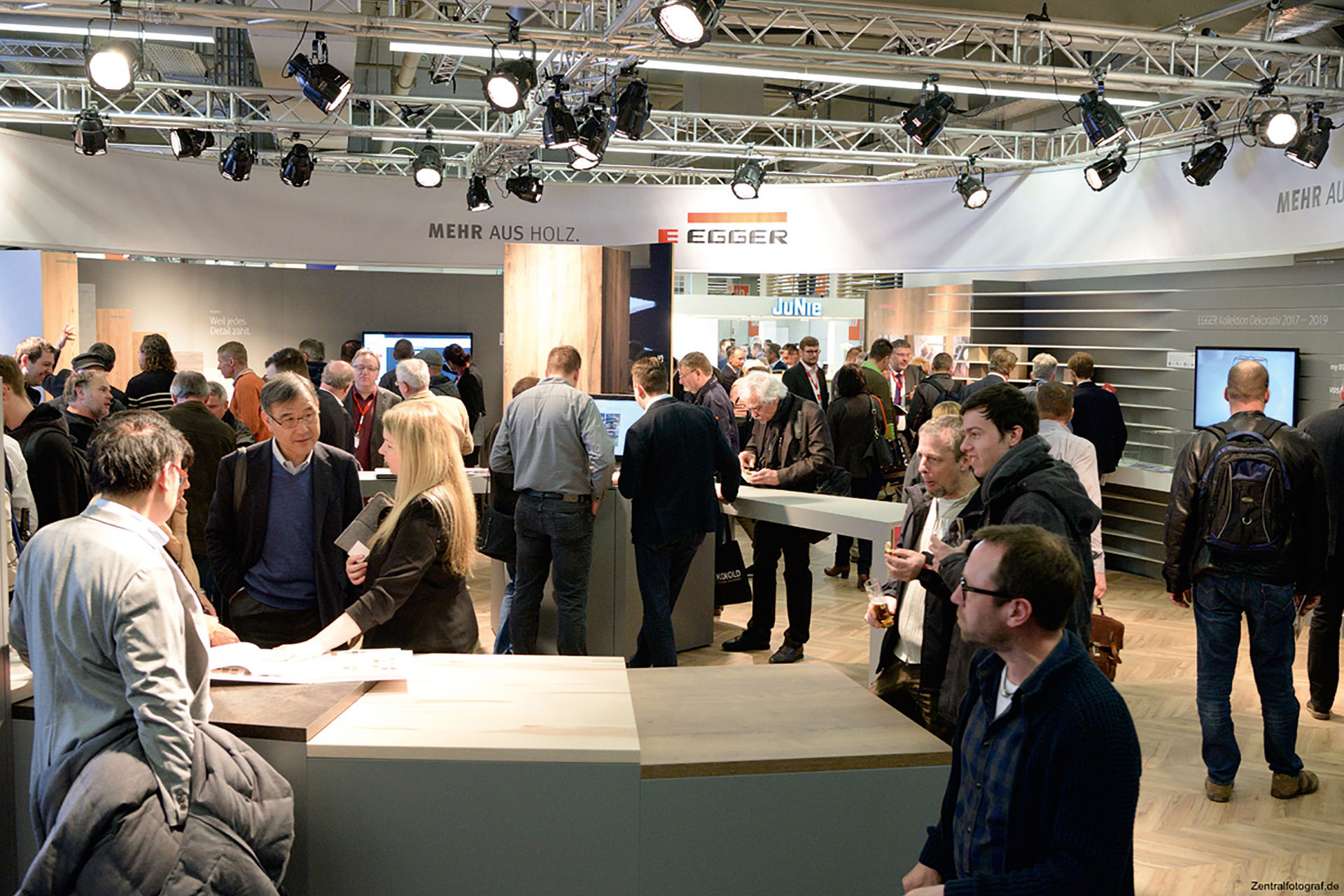 Messestand EGGER