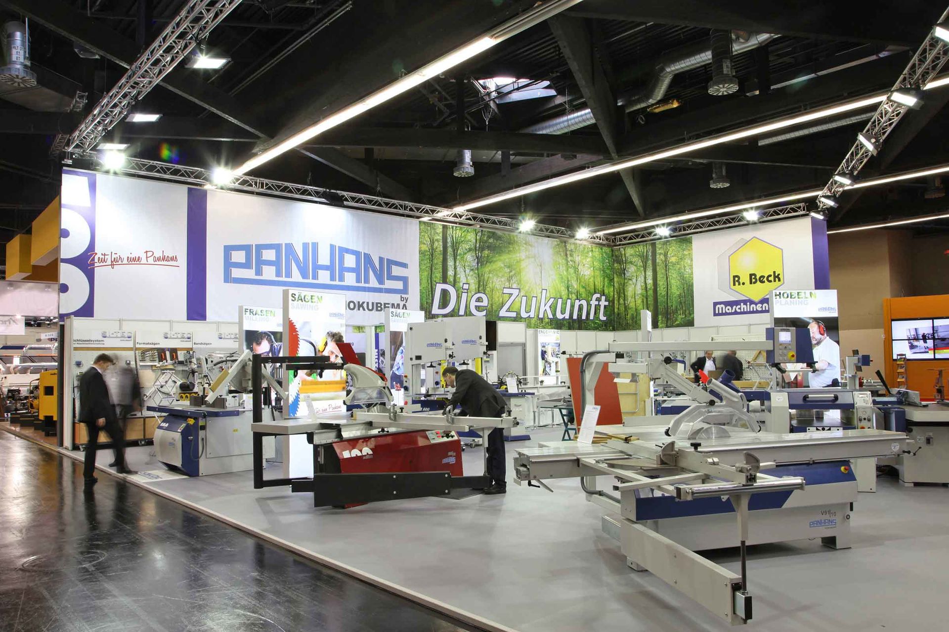 Messestand Reinhold Beck Maschinenbau GmbH