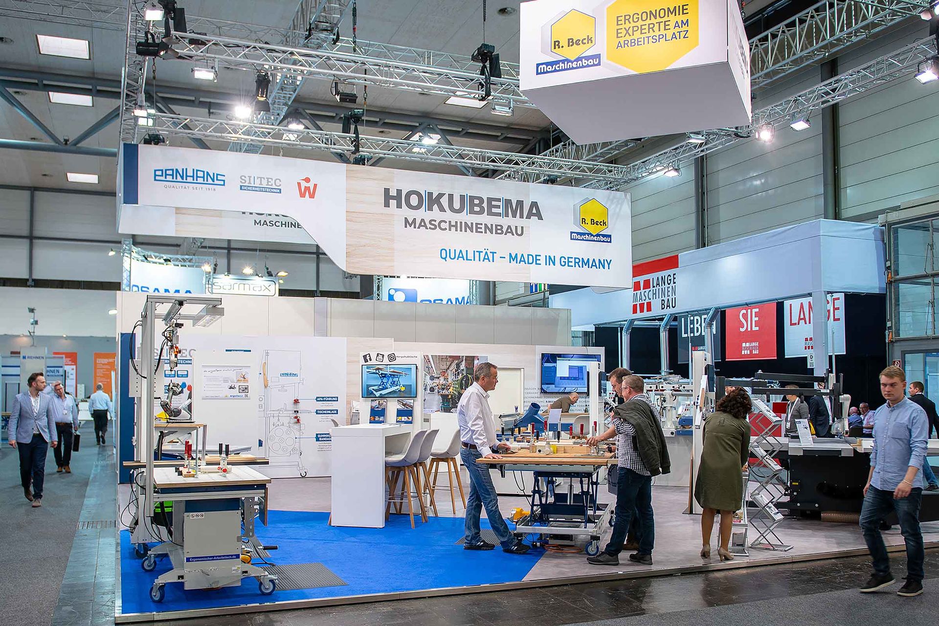 Messestand HO|KU|BE|MA