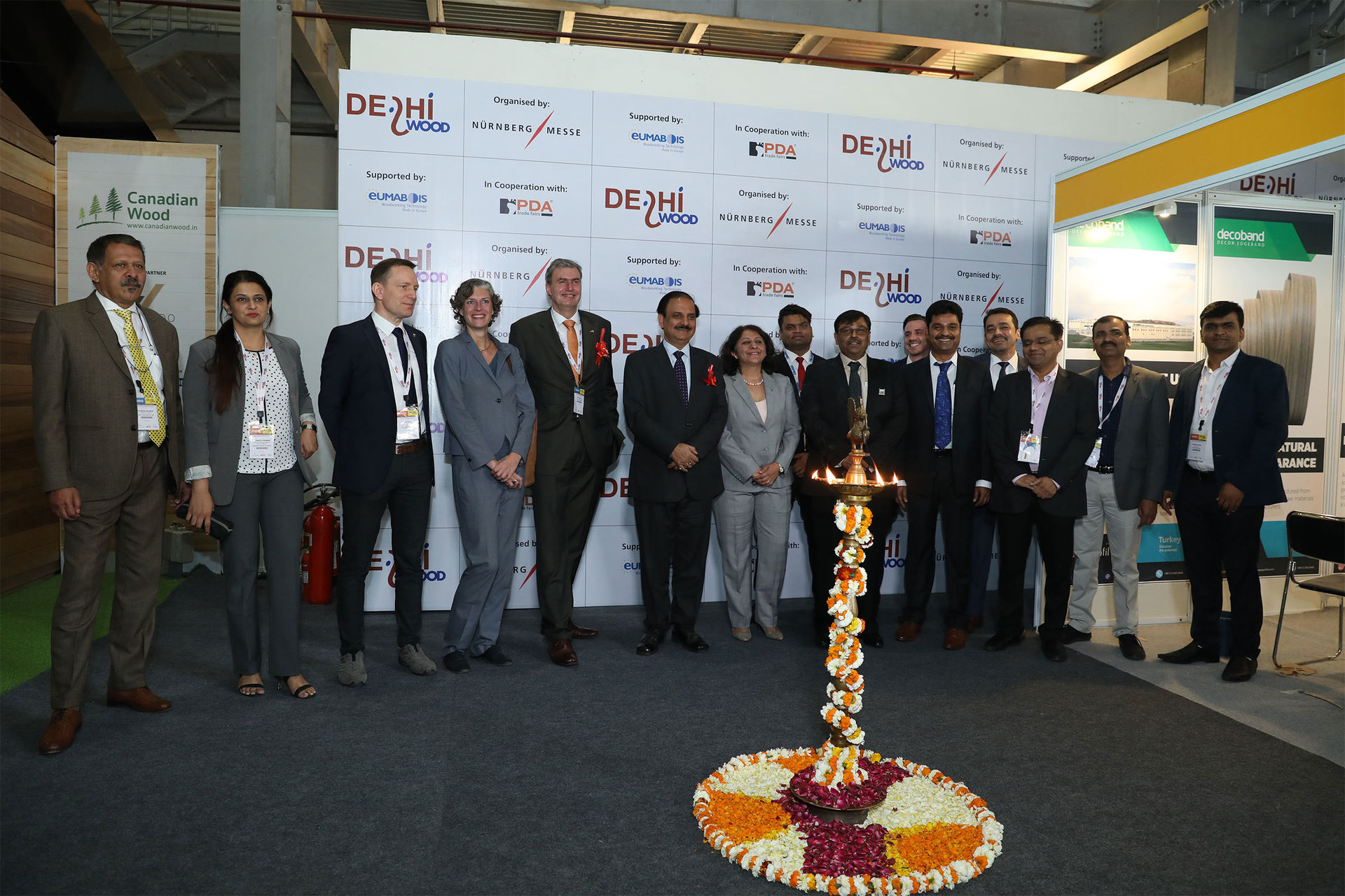 DelhiWood 2019 inauguration ceremony with the organizers and key industry stakeholders