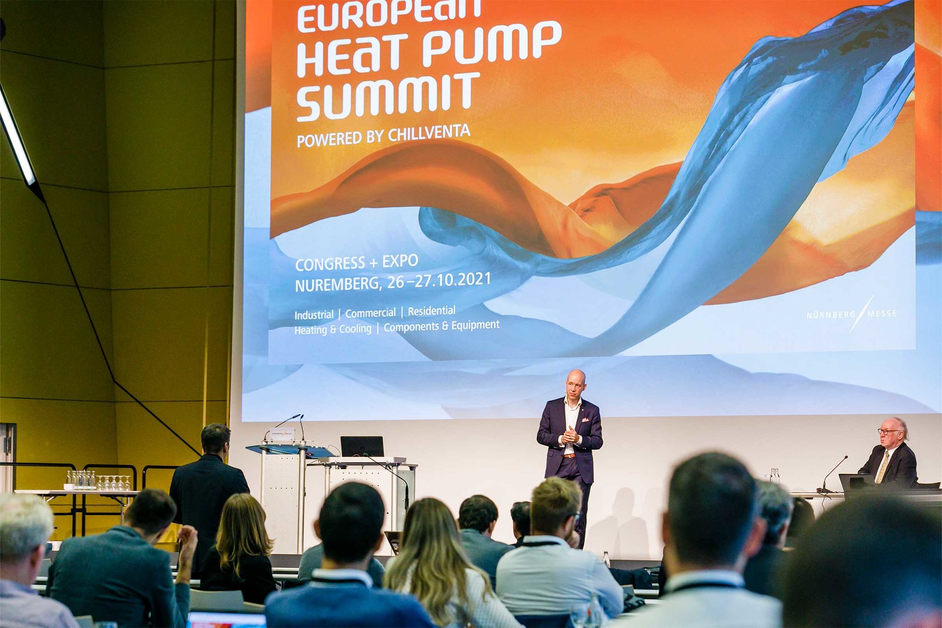 Teilnehmende auf dem European Heat Pump Summit