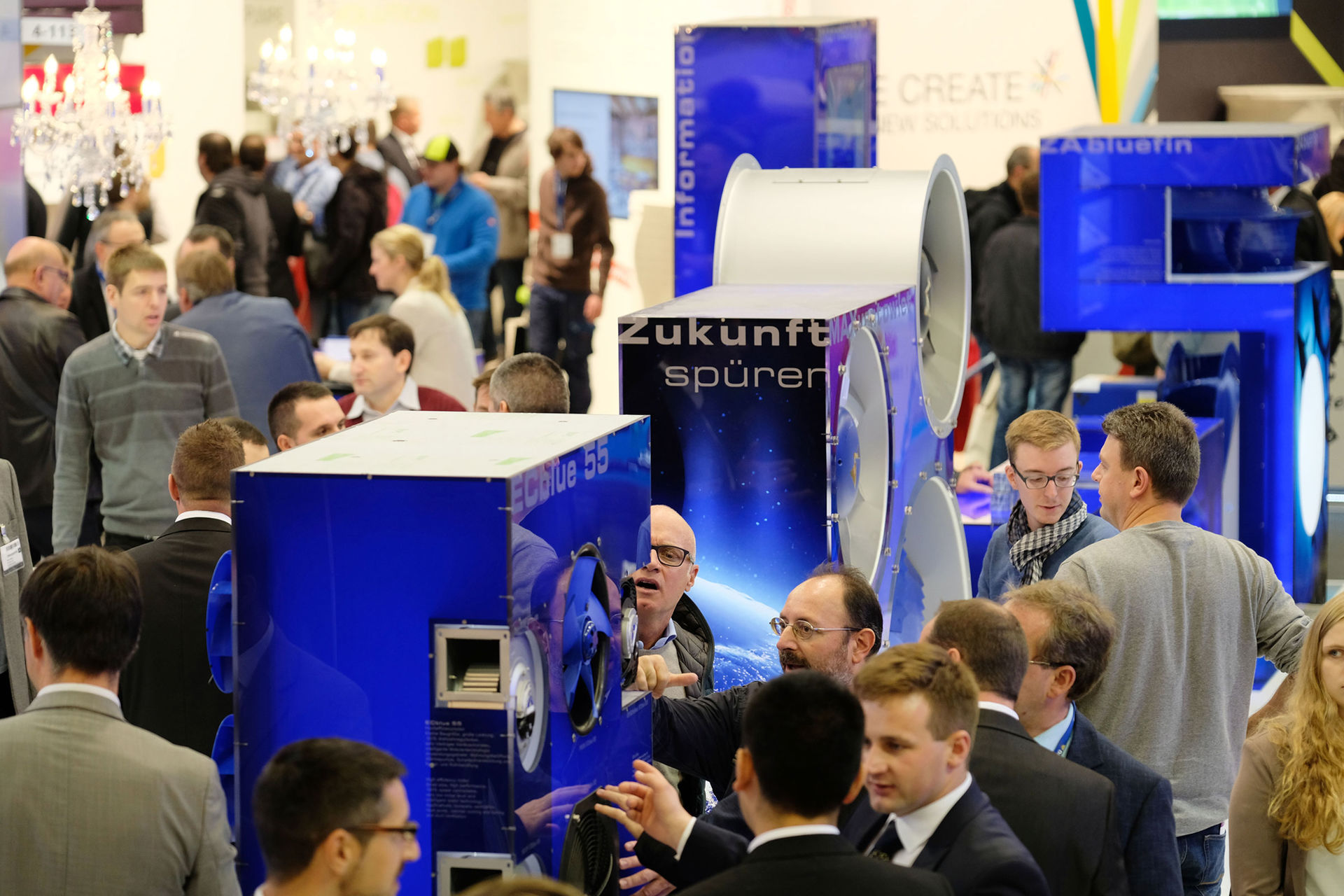 Viele Besucher auf der Chillventa 2016