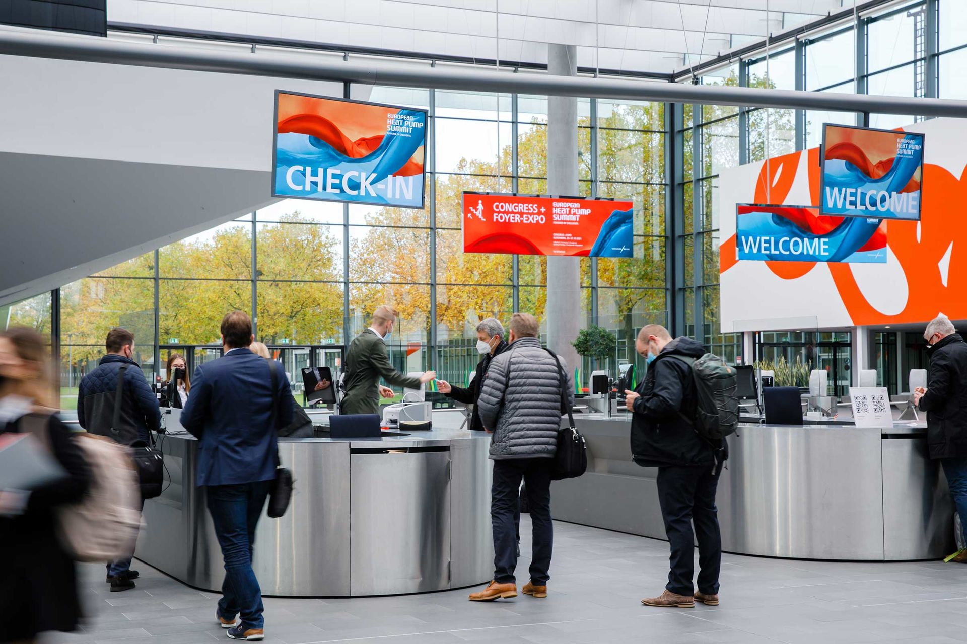 Besucher auf dem European Heat Pump Summit