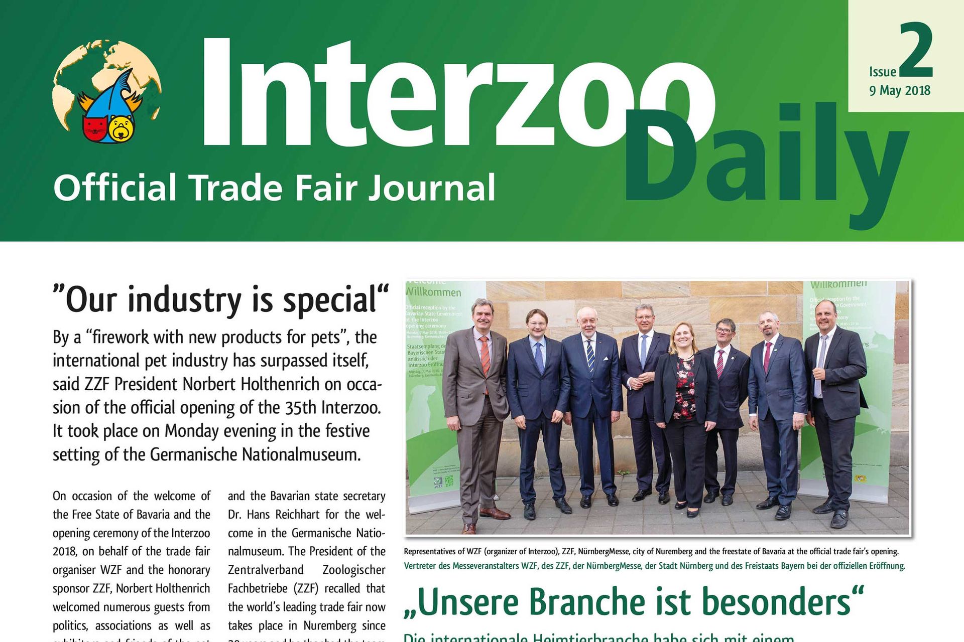 Interzoo Daily - 2. Ausgabe