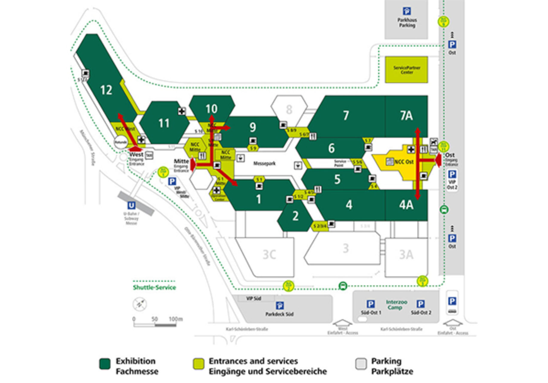 Interzoo 2022 floor plan