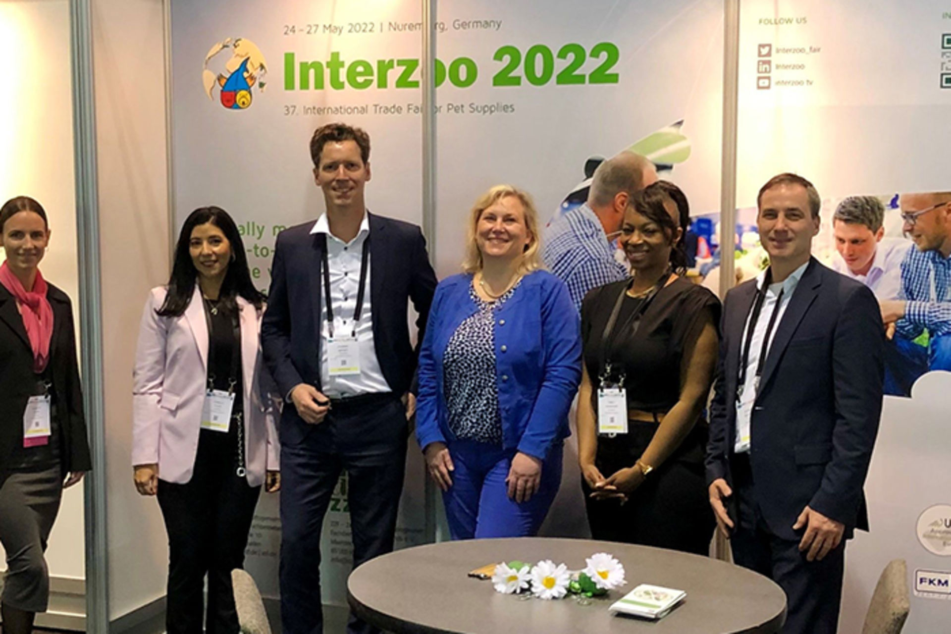 Interzoo-Stand auf der Global Pet Expo