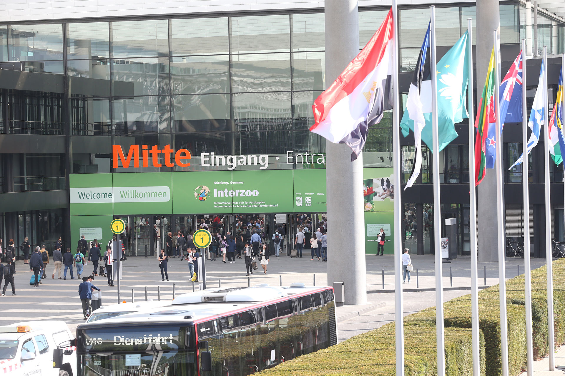 Eingang interzoo