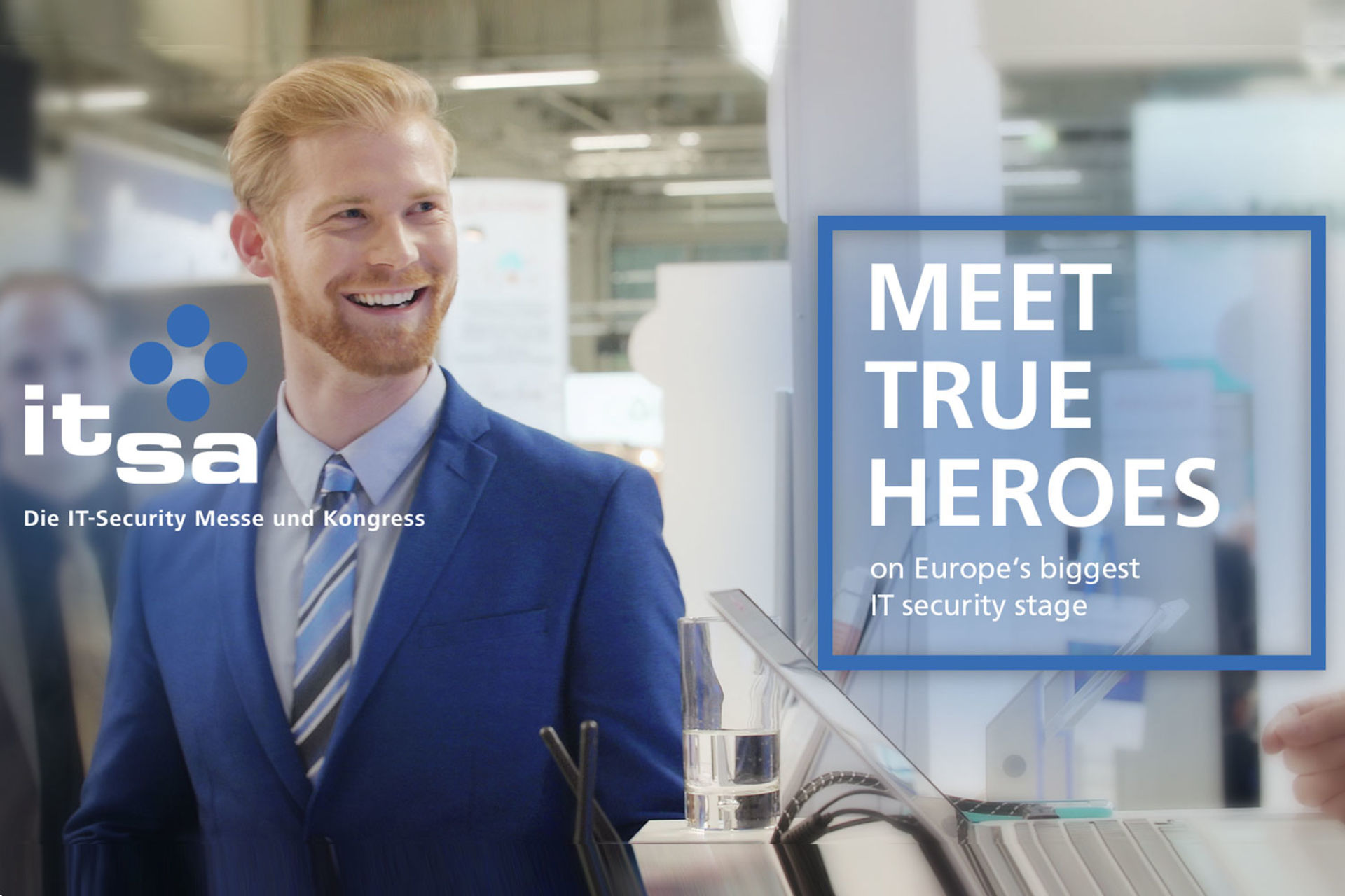 it-sa – Meet True Heroes on Europe’s biggest IT security stage