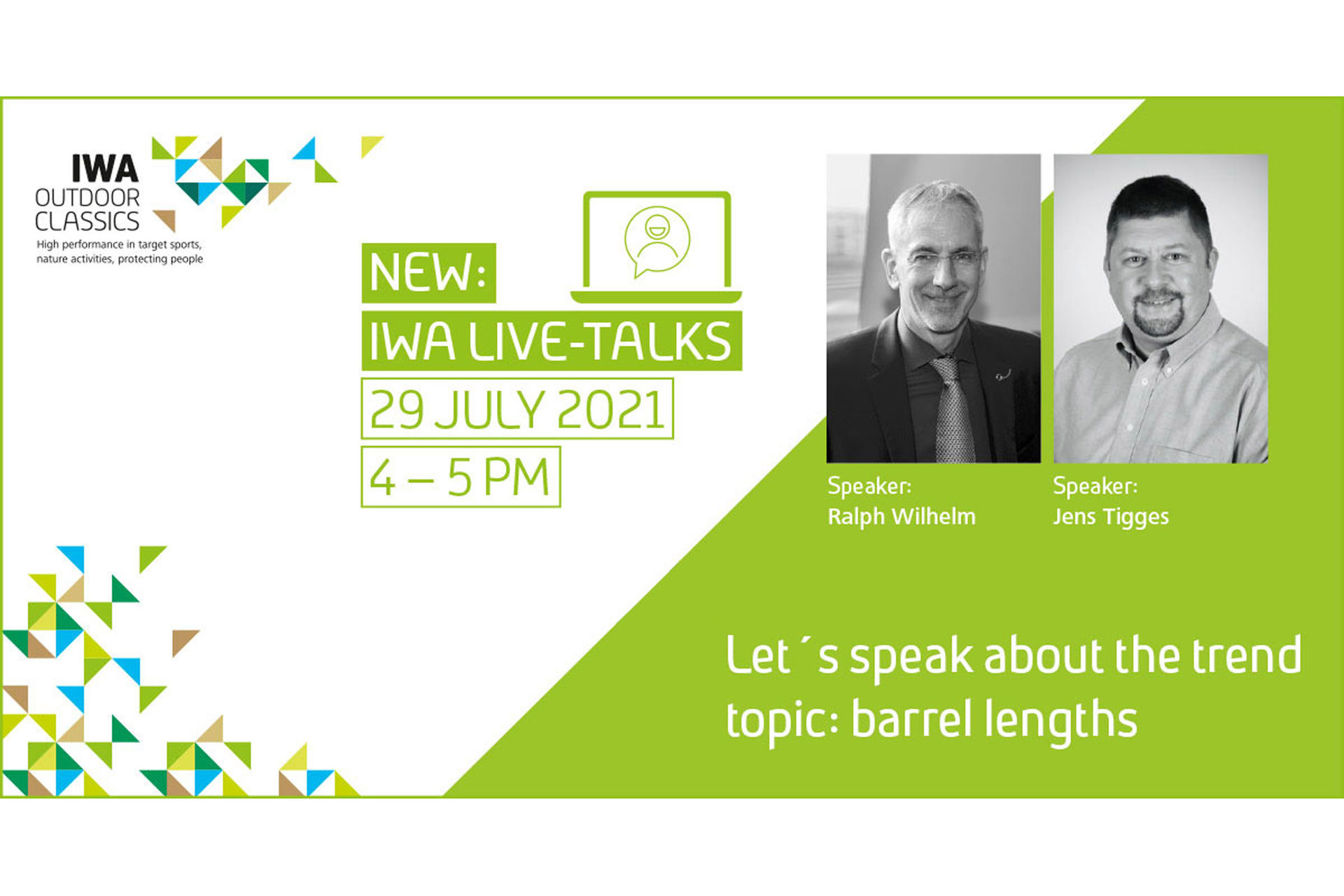 IWA Live Talks - Let’s speak about the trend topic: barrel lengths