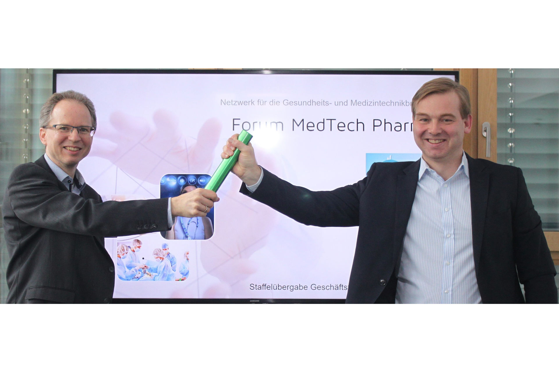 Staffelübergabe: Dr. Jörg Traub folgt auf Dr. Matthias Schier