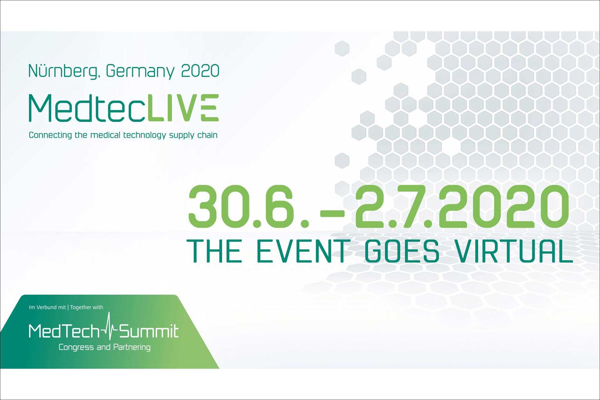 Logo virtuelle MedtecLIVE