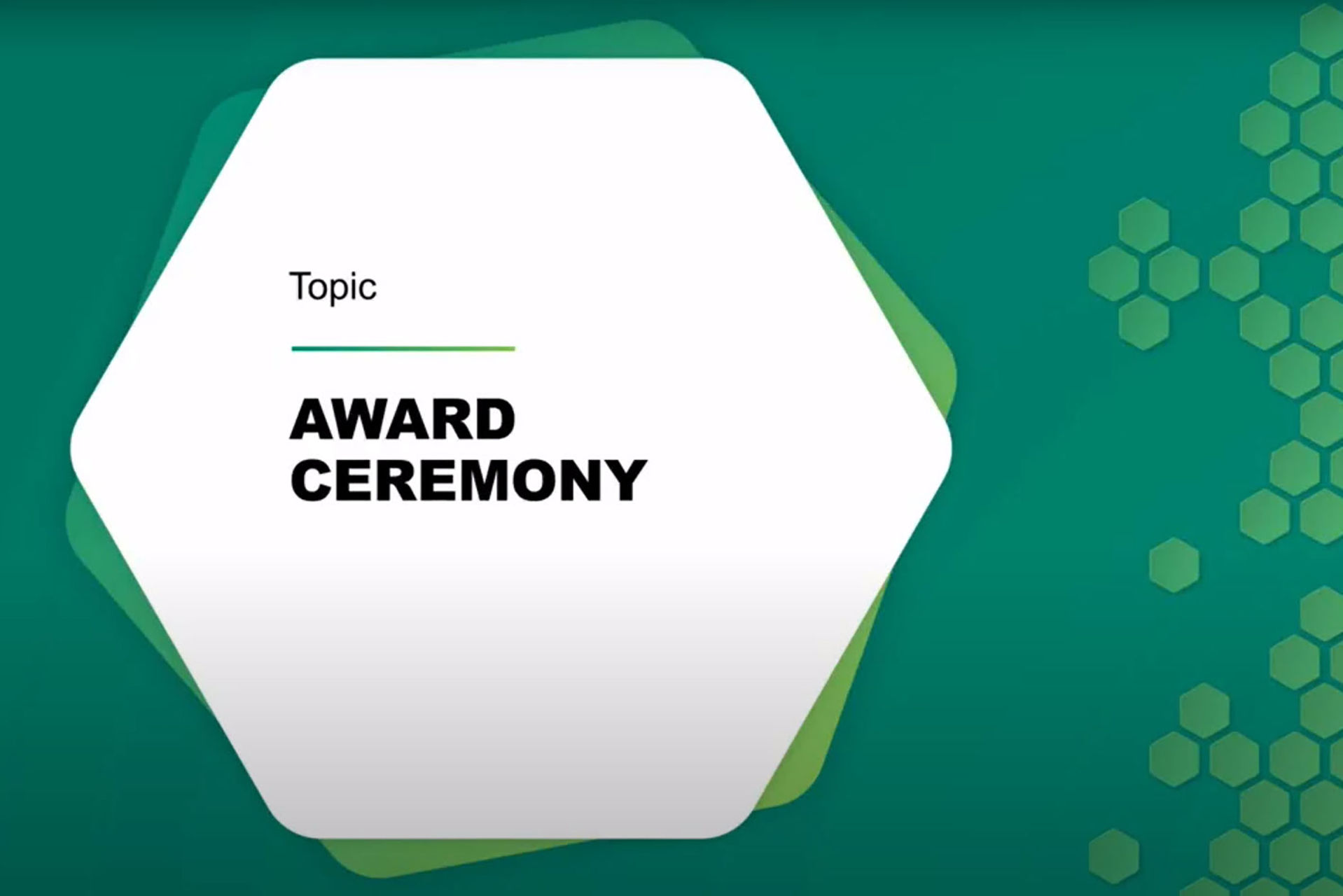 Award Ceremony Start-Up Contest und Young Talents Award