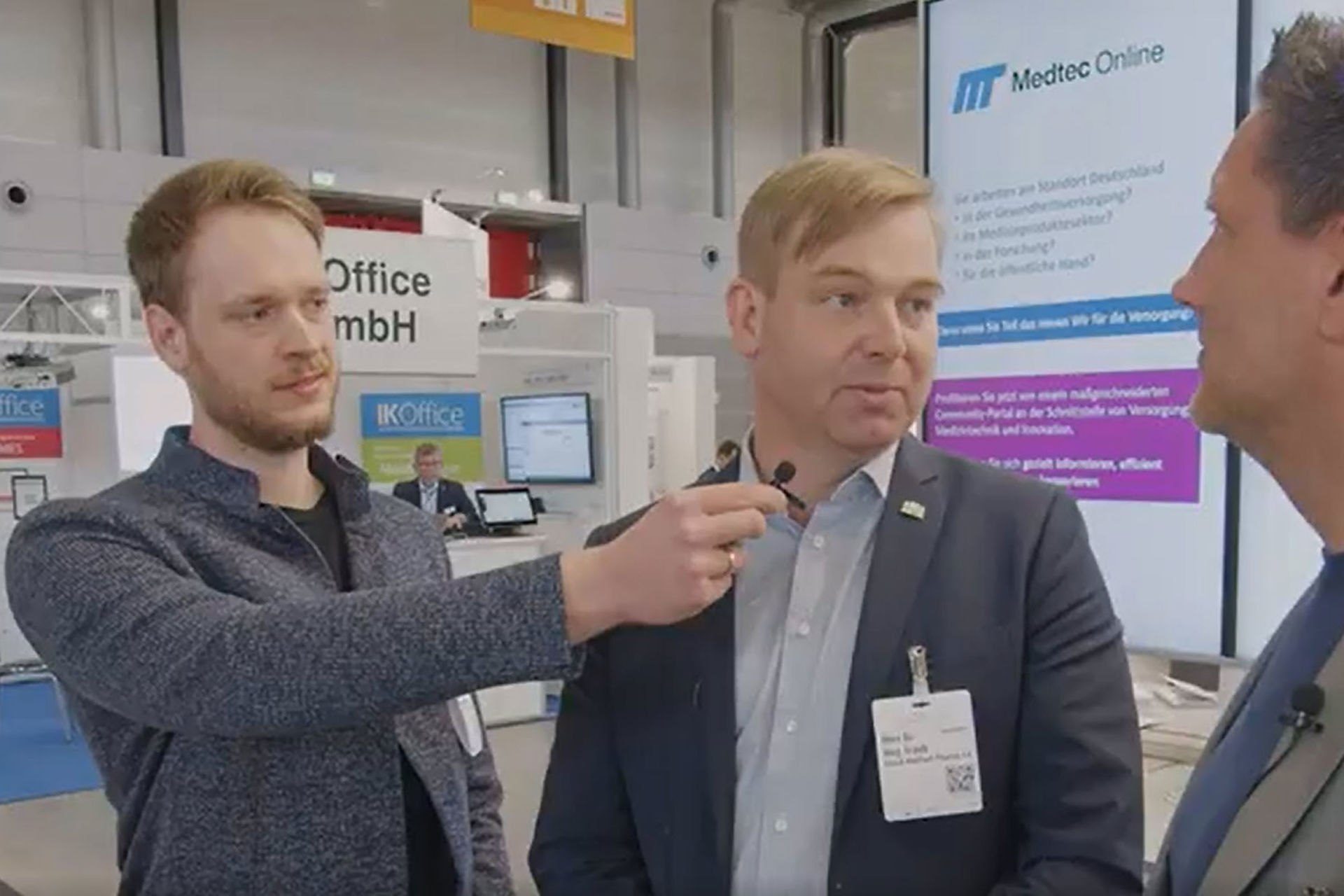 Rundgang mit Tobias Krick und Björn Zeien | MedtecLIVE with T4M 2022
