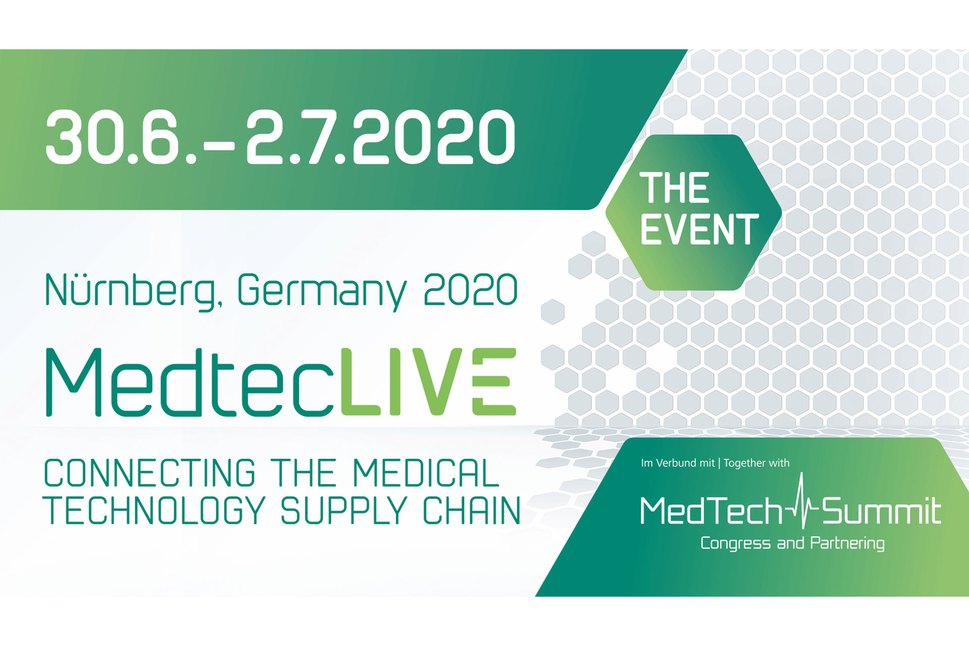 Neuer Termin MedtecLIVE