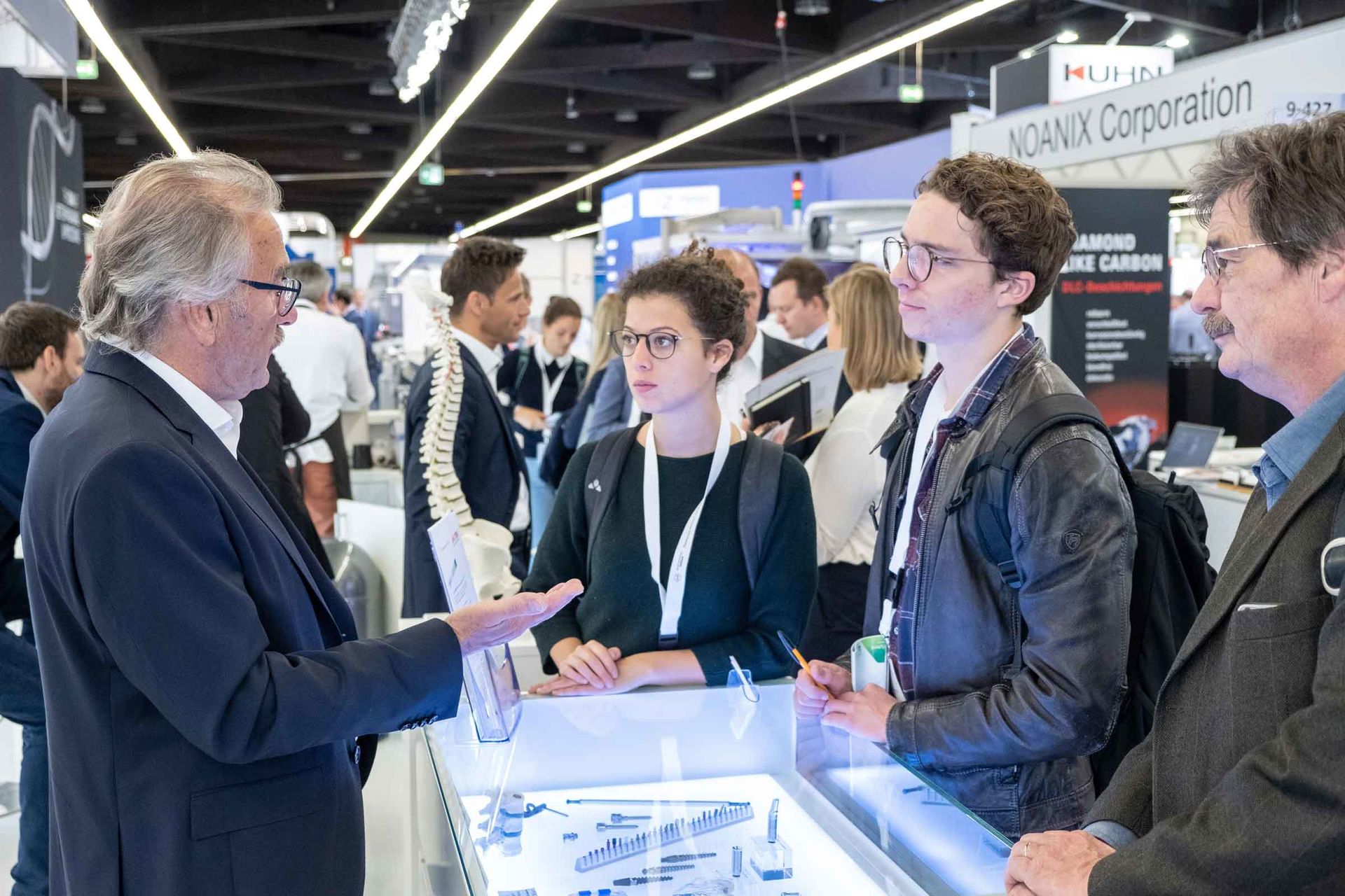 Zufriedene Aussteller auf der MedtecLIVE 2019