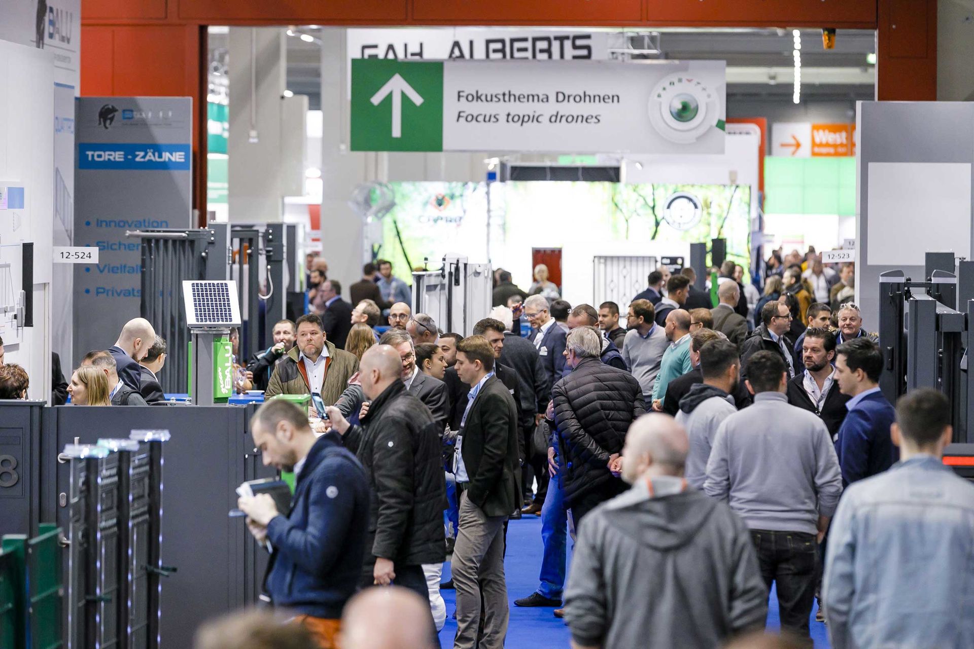 Number of exhibitors higher than ever.
