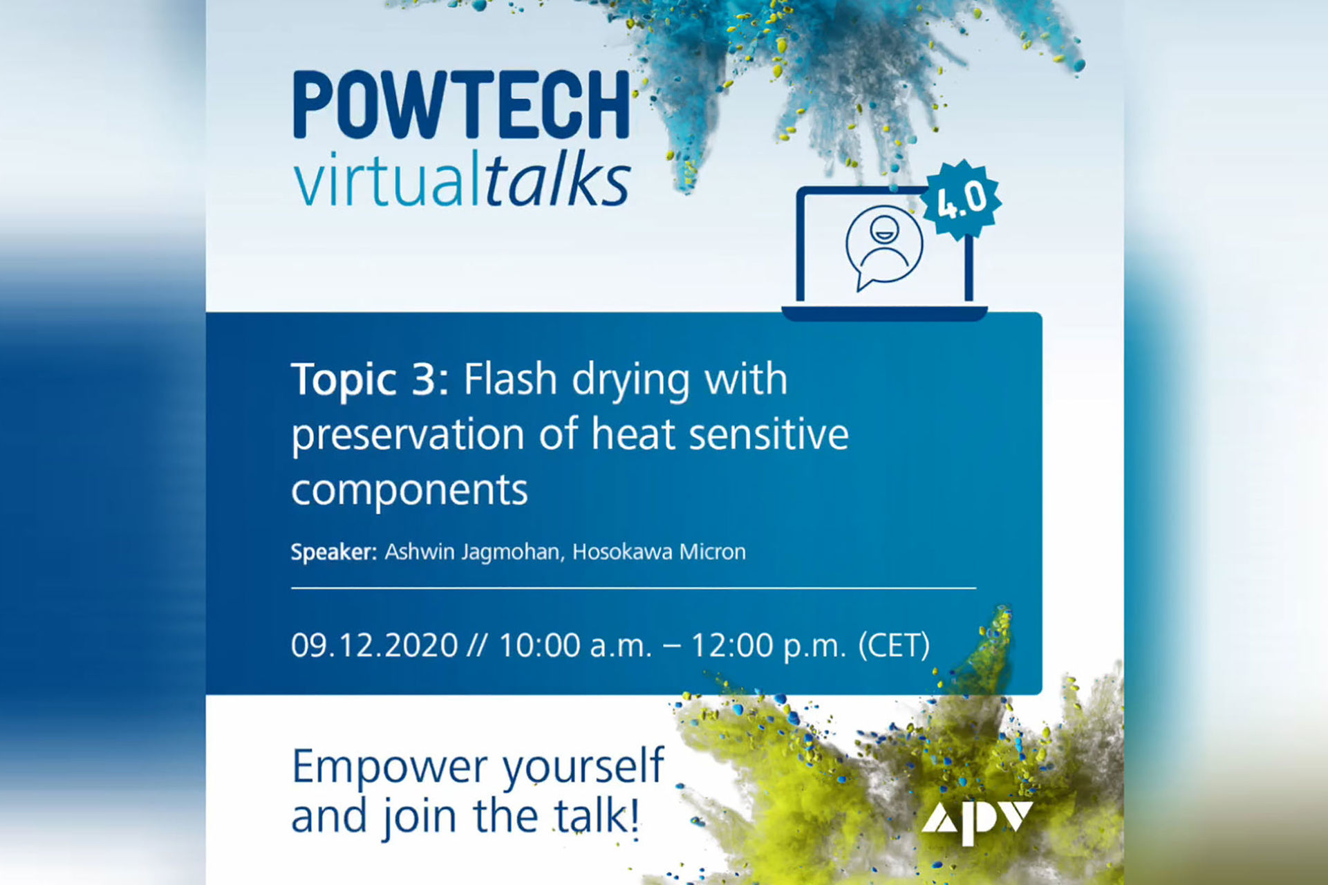 Volume 4.0 | Flash drying with preservation of heat sensitive components