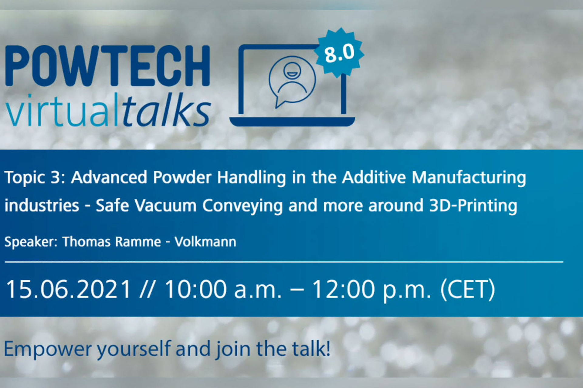 Volume 8.0 | Advanced Powder Handling in the Additive Manufacturing industries - Safe Vacuum Conveying and more around 3D-Printing