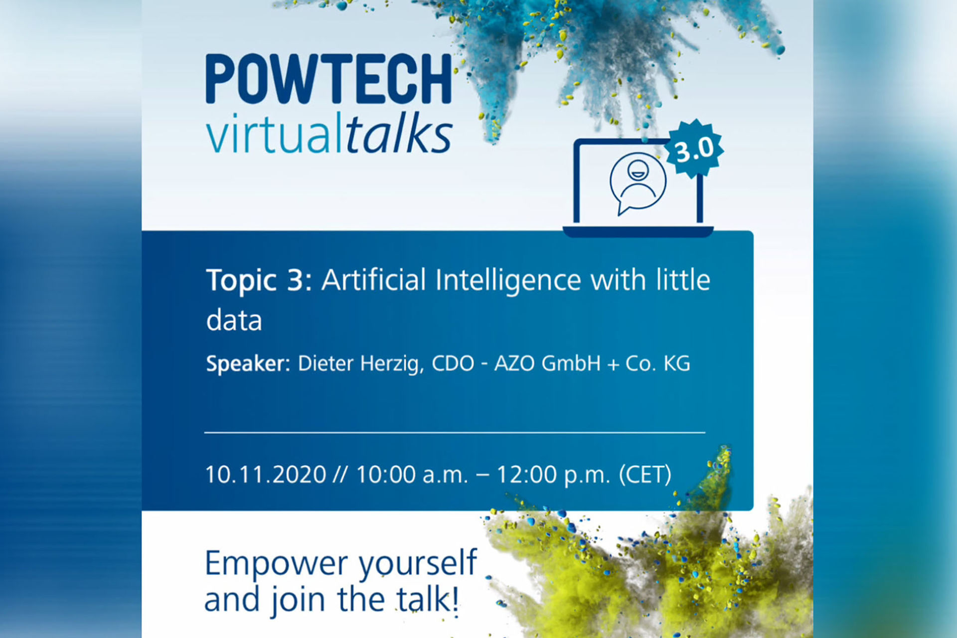 Volume 3.0 | Artificial Intelligence with little data